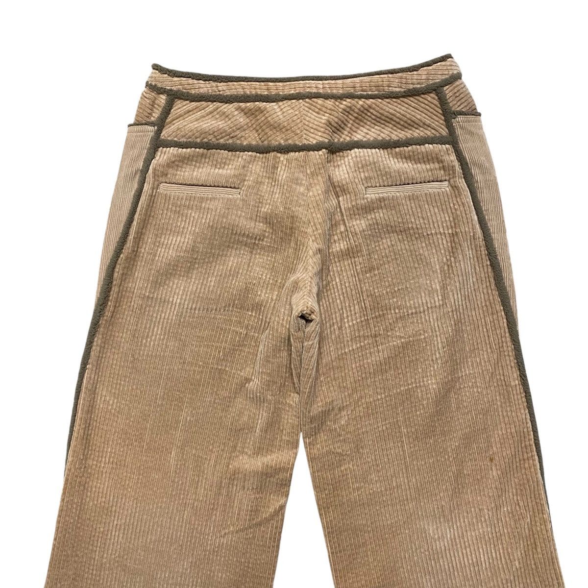 mina perhonen AW05 Mina Perhonen Grain Corduroy Loose Wide Leg Pants Size 29" - 9 Thumbnail