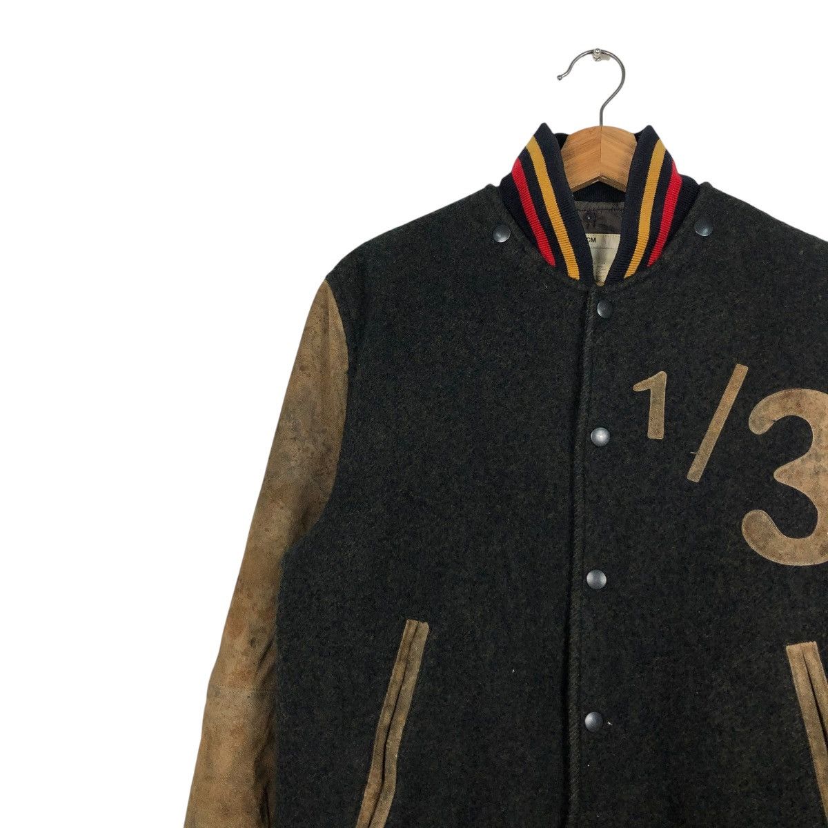 Vintage 🔥VINTAGE VARSITY JACKET LEATHER BCM MADE IN JAPAN Size US M / EU 48-50 / 2 - 9 Thumbnail