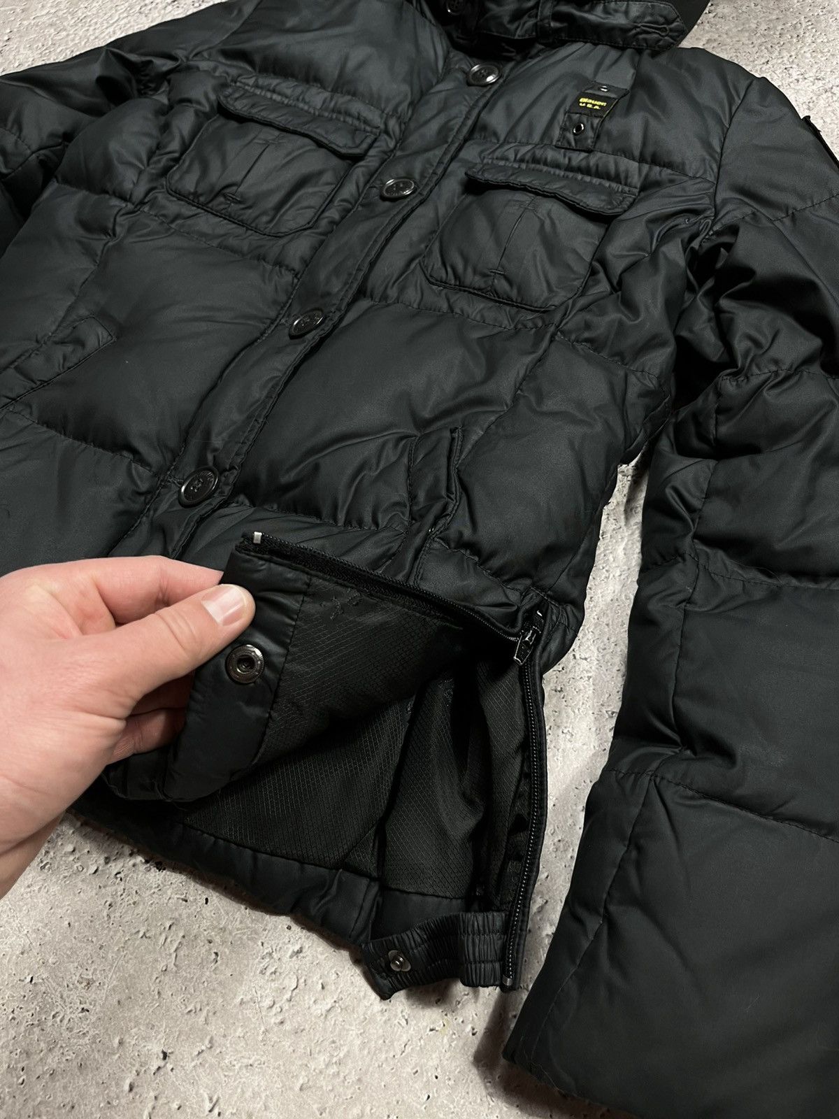 Other Blauer USA Womens Down Puffer Jacket Fur Winter Parka Coat M Size M / US 6-8 / IT 42-44 - 4 Thumbnail