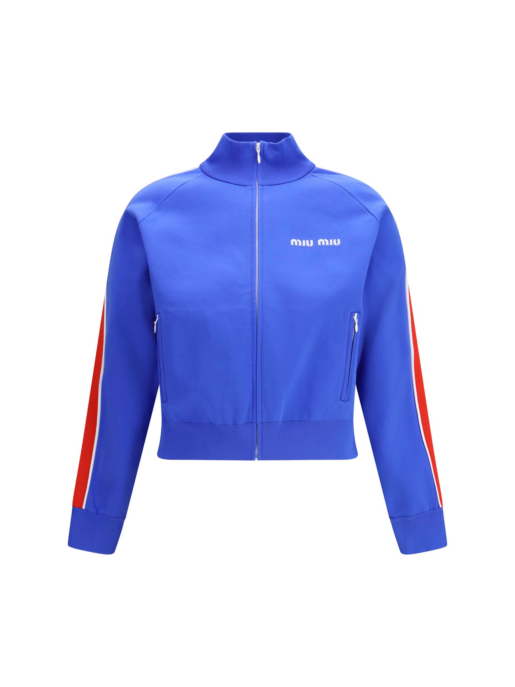 Miu Miu Zip-up Sweatshirt Size M / US 6-8 / IT 42-44 - 1 Thumbnail