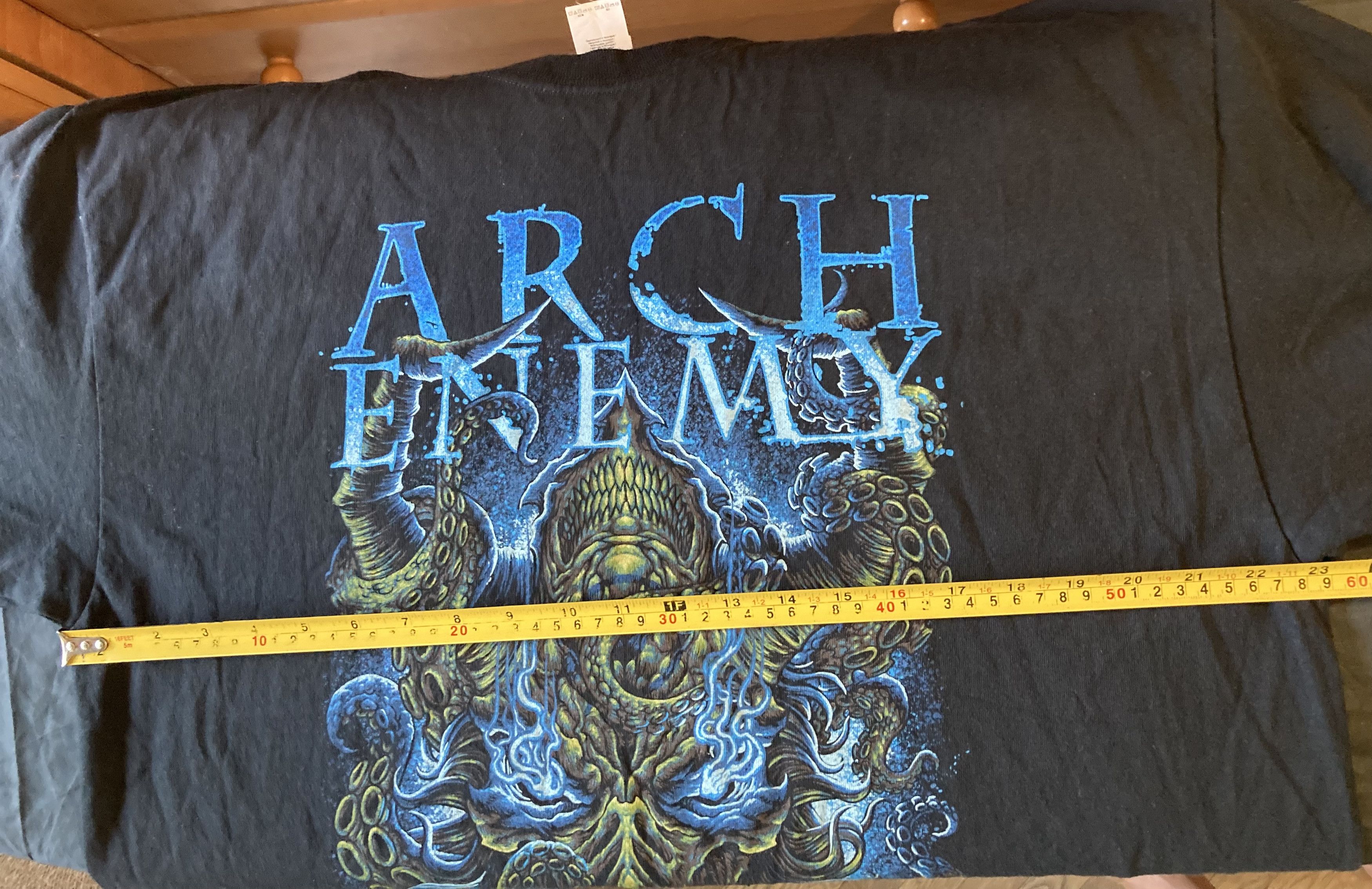 Band Tees Arch Enemy Death Metal Band big logo print t-shirt Size US XL / EU 56 / 4 - 7 Thumbnail