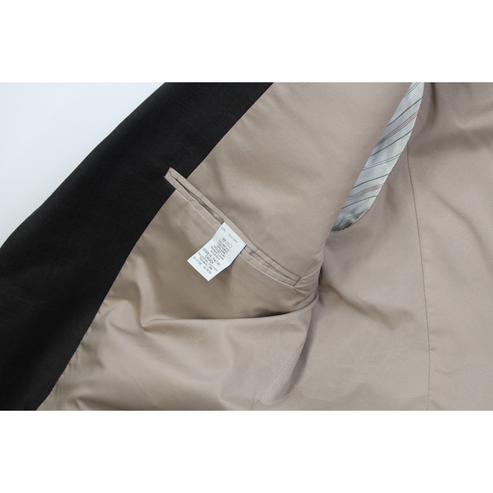 Polo Ralph Lauren Vintage 90s Ralph Lauren 2 Piece Suit Brown Plaid Size 46L - 7 Thumbnail