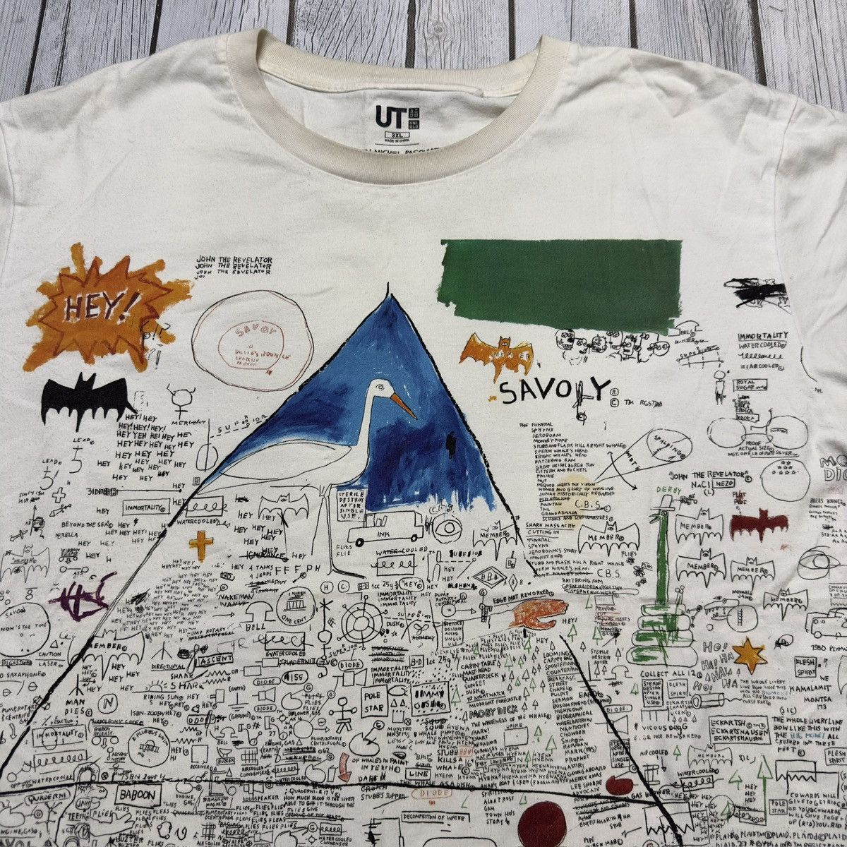 Jean-Michel Basquiat × Uniqlo Uniqlo x Jean Michel Basquiat tee Size US XXL / EU 58 / 5 - 3 Thumbnail