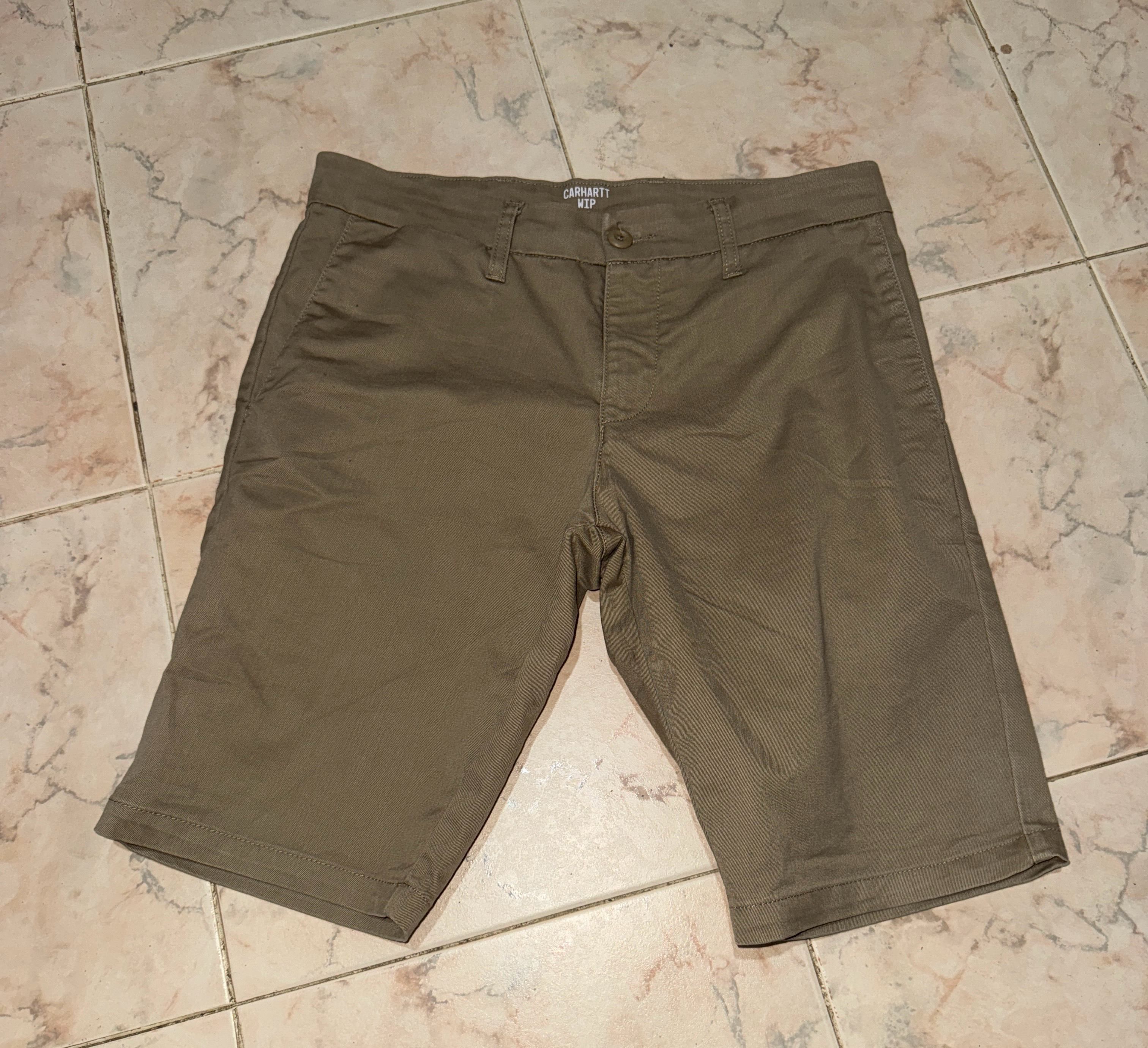 Carhartt × Carhartt Wip Carhartt WIP Sid Short Moor Beige Size US 31 - 1 Thumbnail