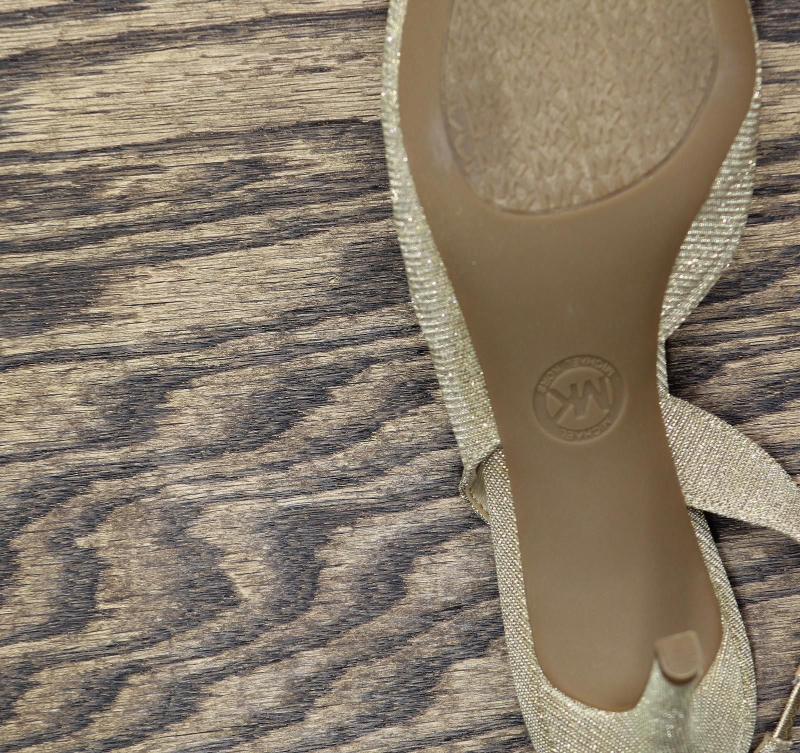 Michael Kors Michael Michael Kors Flex Sling Pump Heels Pale Gold 6.5m Size US 6.5 / IT 36.5 - 6 Thumbnail
