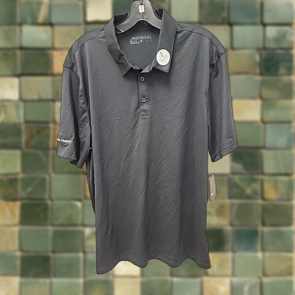 Nike Nike Dri-Fit Polo Shirt Golf Mens L Black Shirt Size US L / EU 52-54 / 3 - 1 Thumbnail