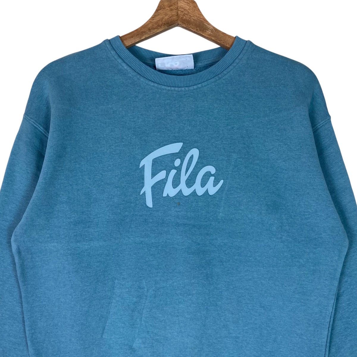Fila Vintage Fila Spell Out Pullover Jumper Sweatshirt Size US XS / EU 42 / 0 - 2 Thumbnail