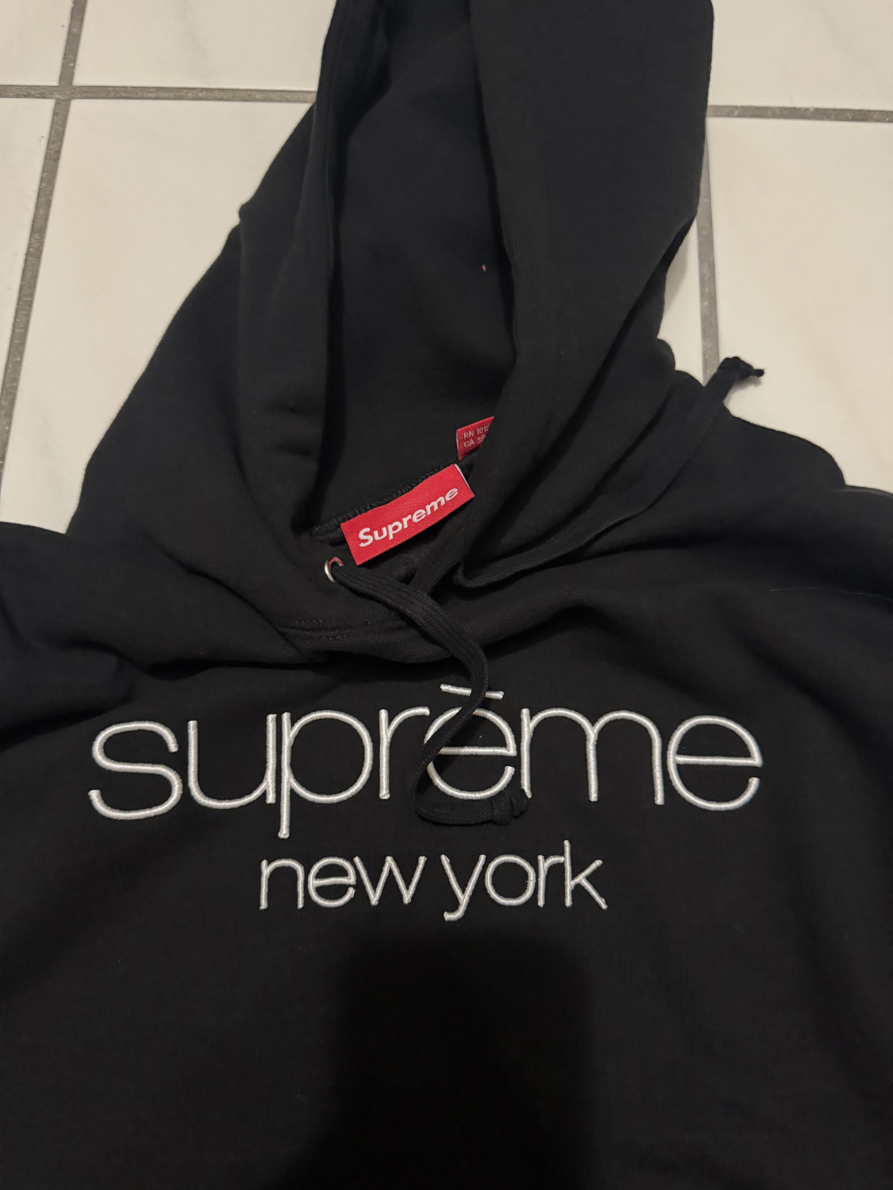 Supreme Classic Logo Hooded Sweatshirt Size US L / EU 52-54 / 3 - 5 Thumbnail