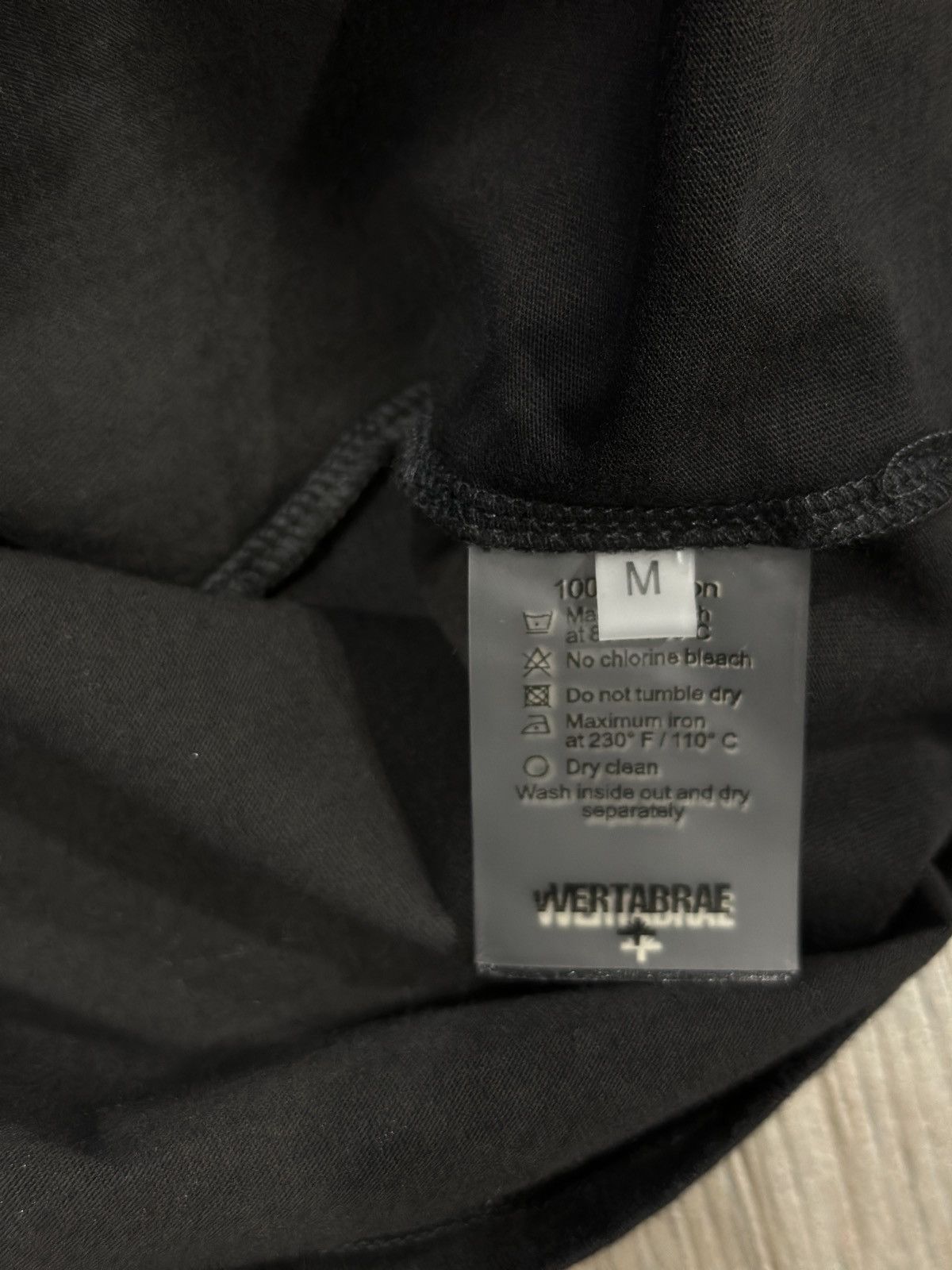 Vertabrae Vertabrae 7 Rap Tee Vintage Black Size US XL / EU 56 / 4 - 4 Thumbnail