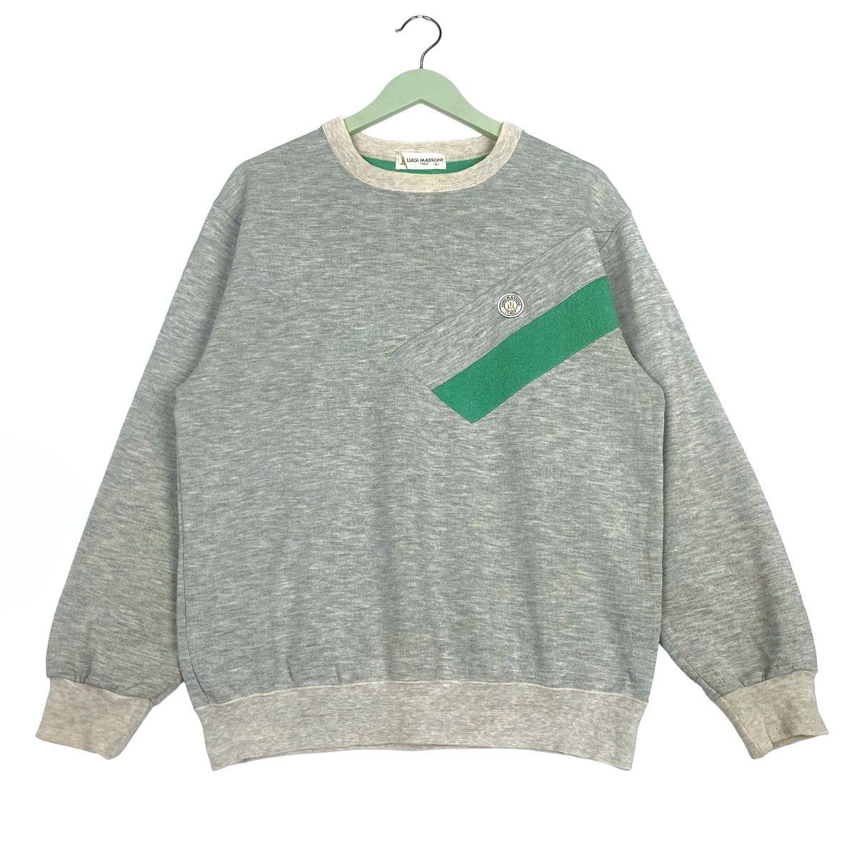Vintage Luigi Massoni Small Embroided Crewneck Sweatshirt
