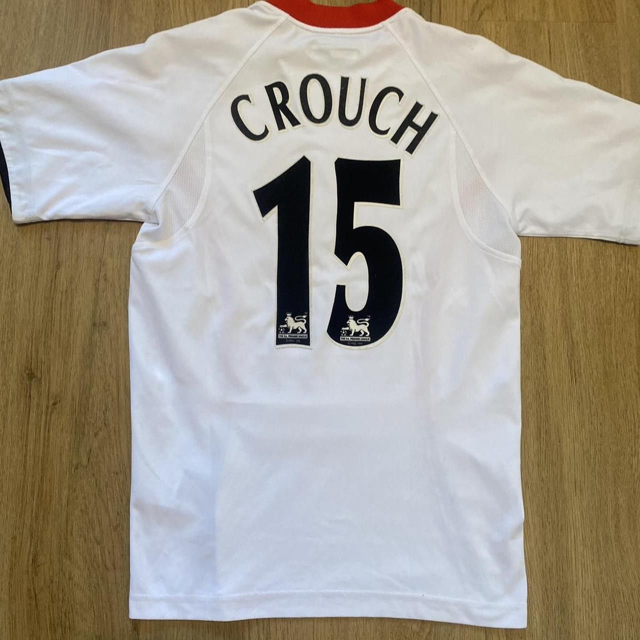 Adidas 2005-06 Crouch Liverpool Adidas Away Premier Size US S / EU 44-46 / 1 - 1 Thumbnail