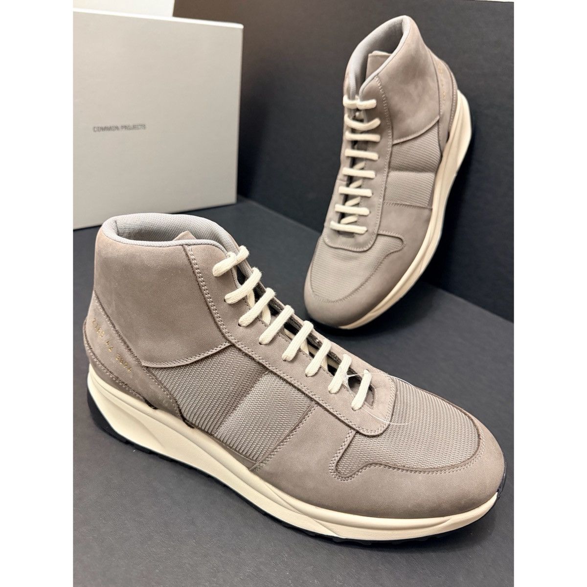 Common Projects COMMON PROJECTS TRACK VINTAGE MID WARM GREY Size US 9 / EU 42 - 2 Thumbnail