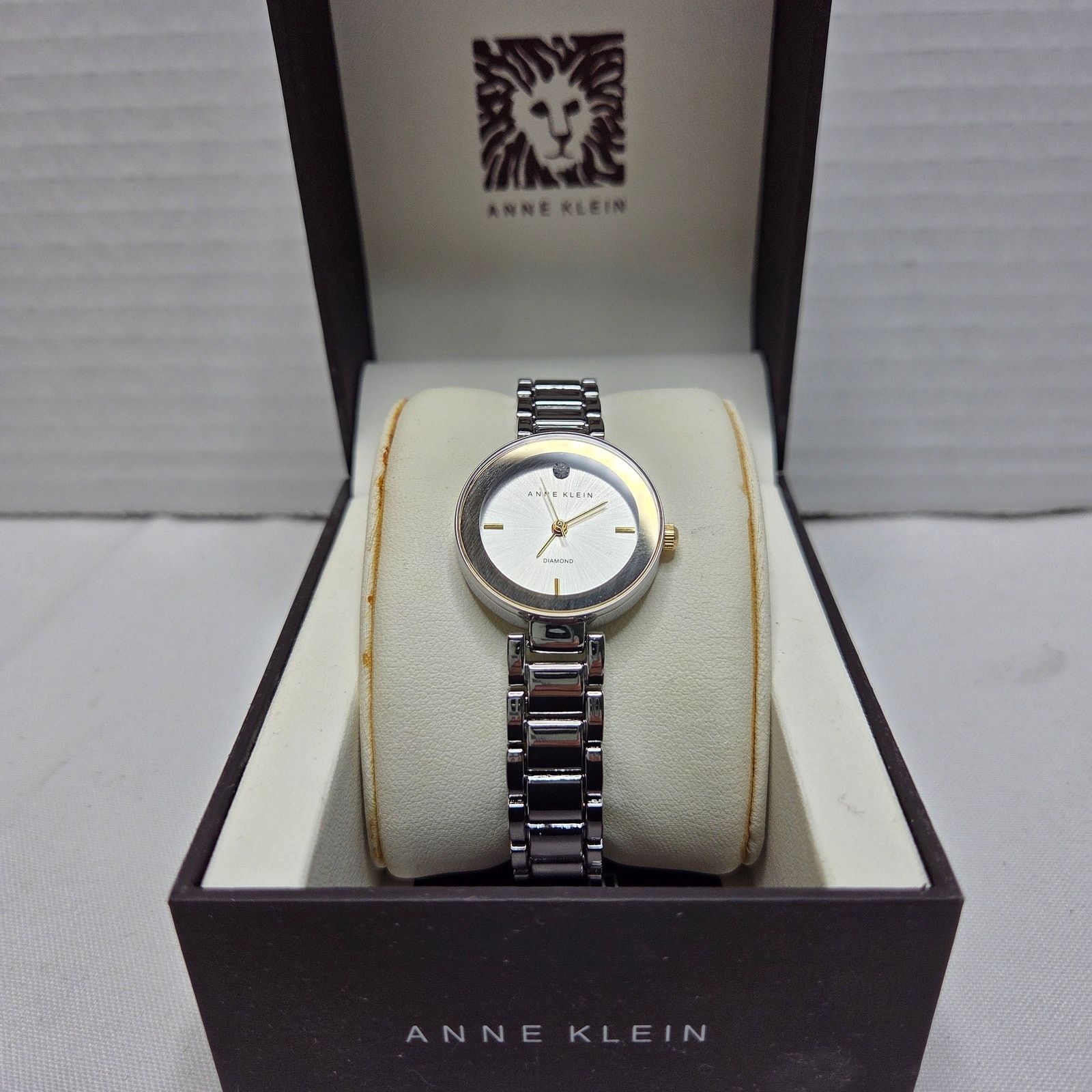 Anne Klein New In Box Anne Klein Women's Genuine Diamond Bracelet Watch Size ONE SIZE - 2 Thumbnail