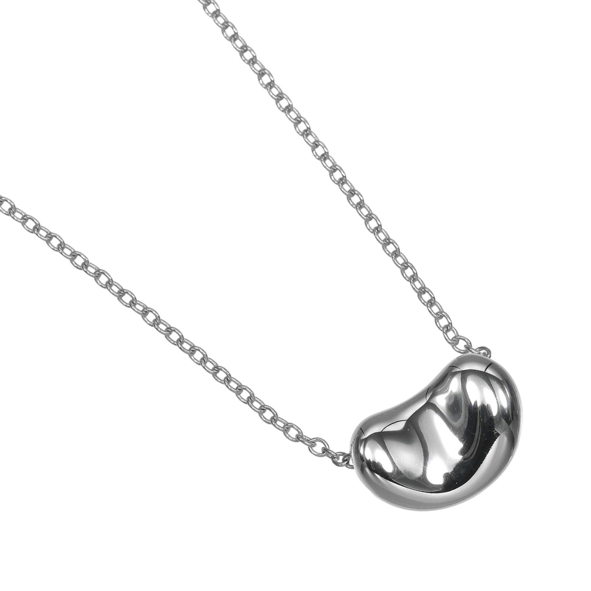 Tiffany & Co. Tiffany & Co. Bean Necklace, Pt950 Platinum, Approx. 6.5g, Women's. Size ONE SIZE - 1 Thumbnail