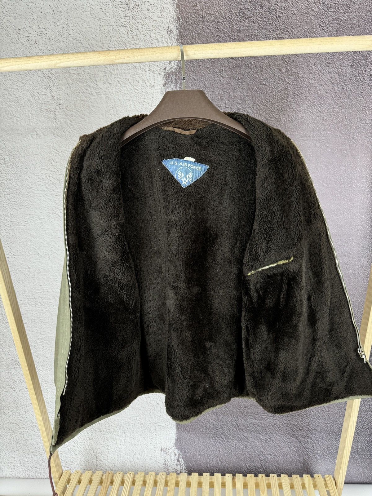 Vintage U.S. Air Force vintage 70s 80s military rare padded jacket Size US L / EU 52-54 / 3 - 17 Thumbnail