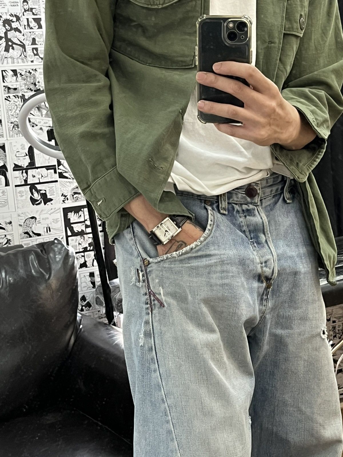 Jean Paul Gaultier Rare// 90s Jean Paul Gaultier Neo-Vtg. Watches 6031-G12269 Size ONE SIZE - 11 Thumbnail