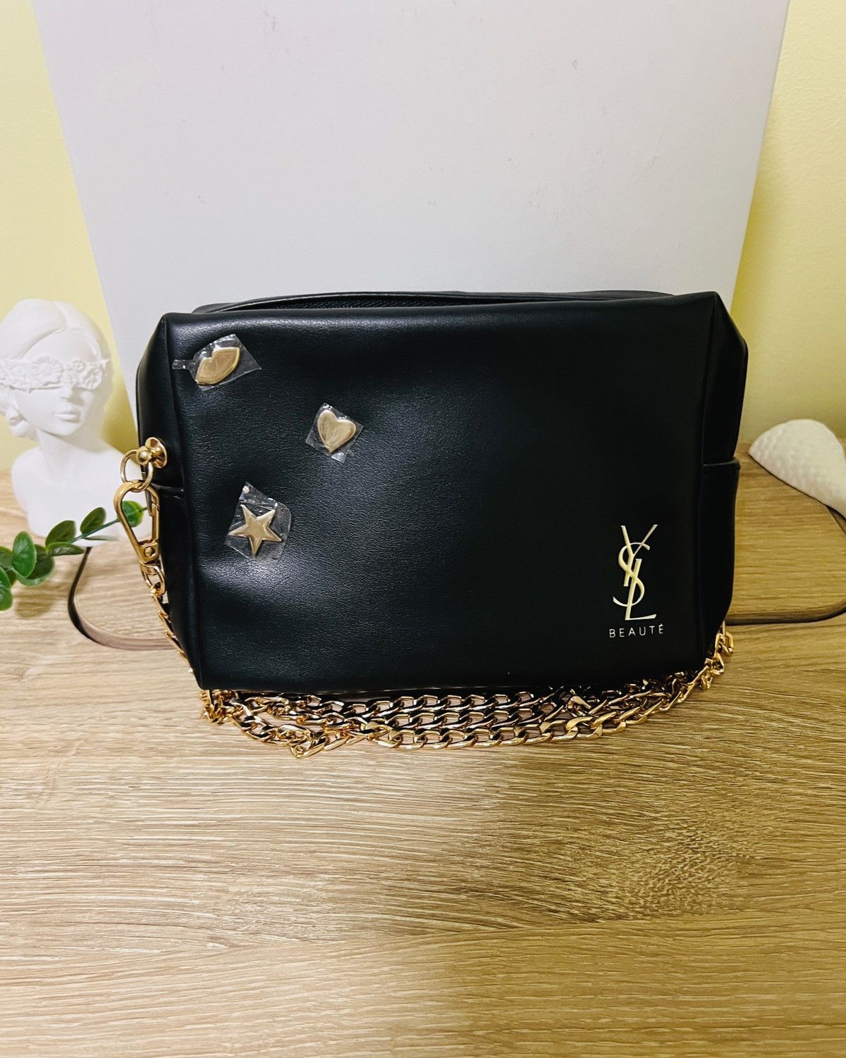 Yves Saint Laurent Yves Saint Laurent YSL cosmetic Bag Pouch clutch Crossbody Size ONE SIZE - 3 Thumbnail