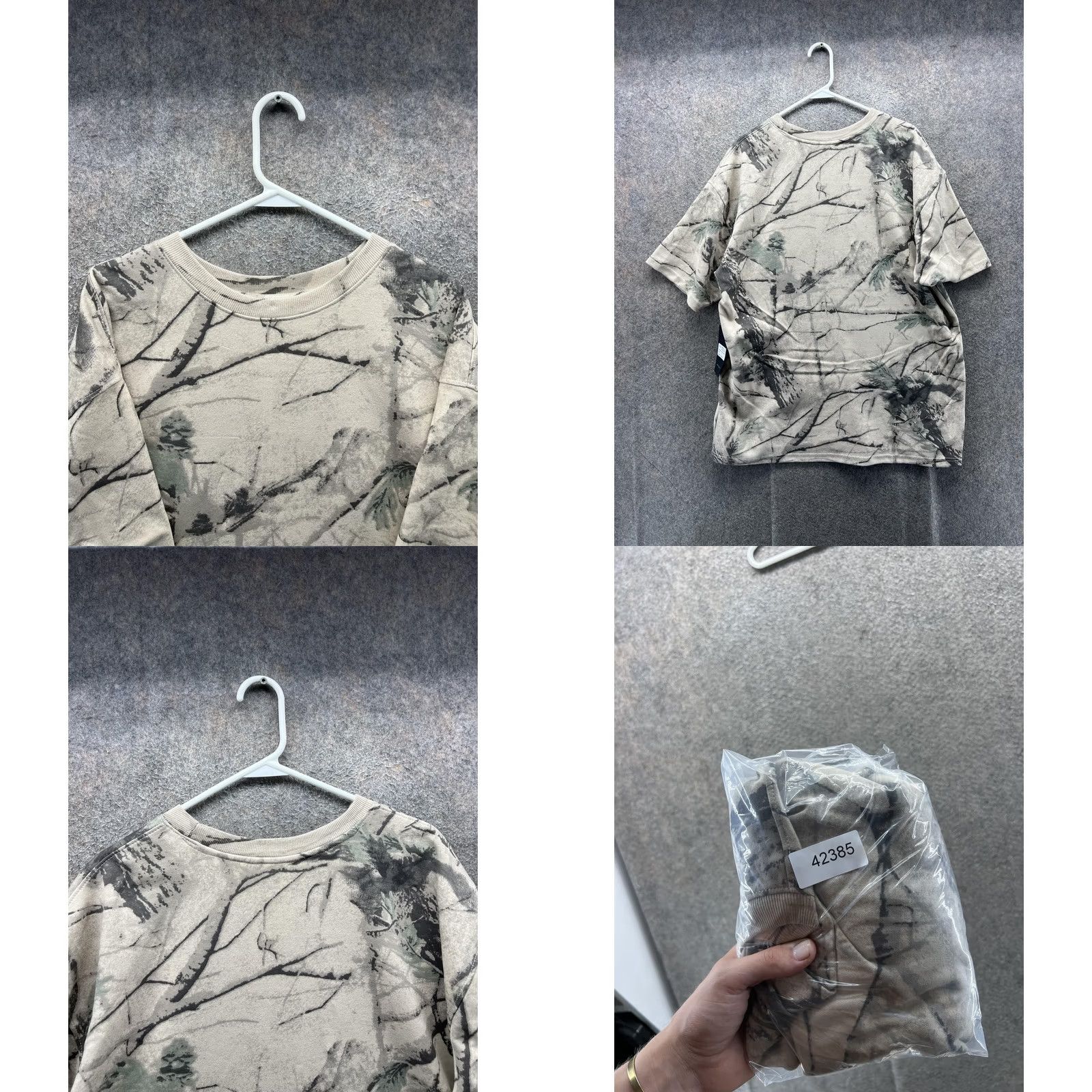 Vintage Public Supply Shirt Mens Large Beige Light Sand Camo Tagless Cotton Tee Casual Size US L / EU 52-54 / 3 - 8 Thumbnail