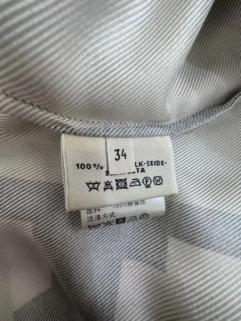 Hermes Hermes Ribbon Long Sleeve Shirt Size XXS / US 00 / IT 34 - 3 Thumbnail
