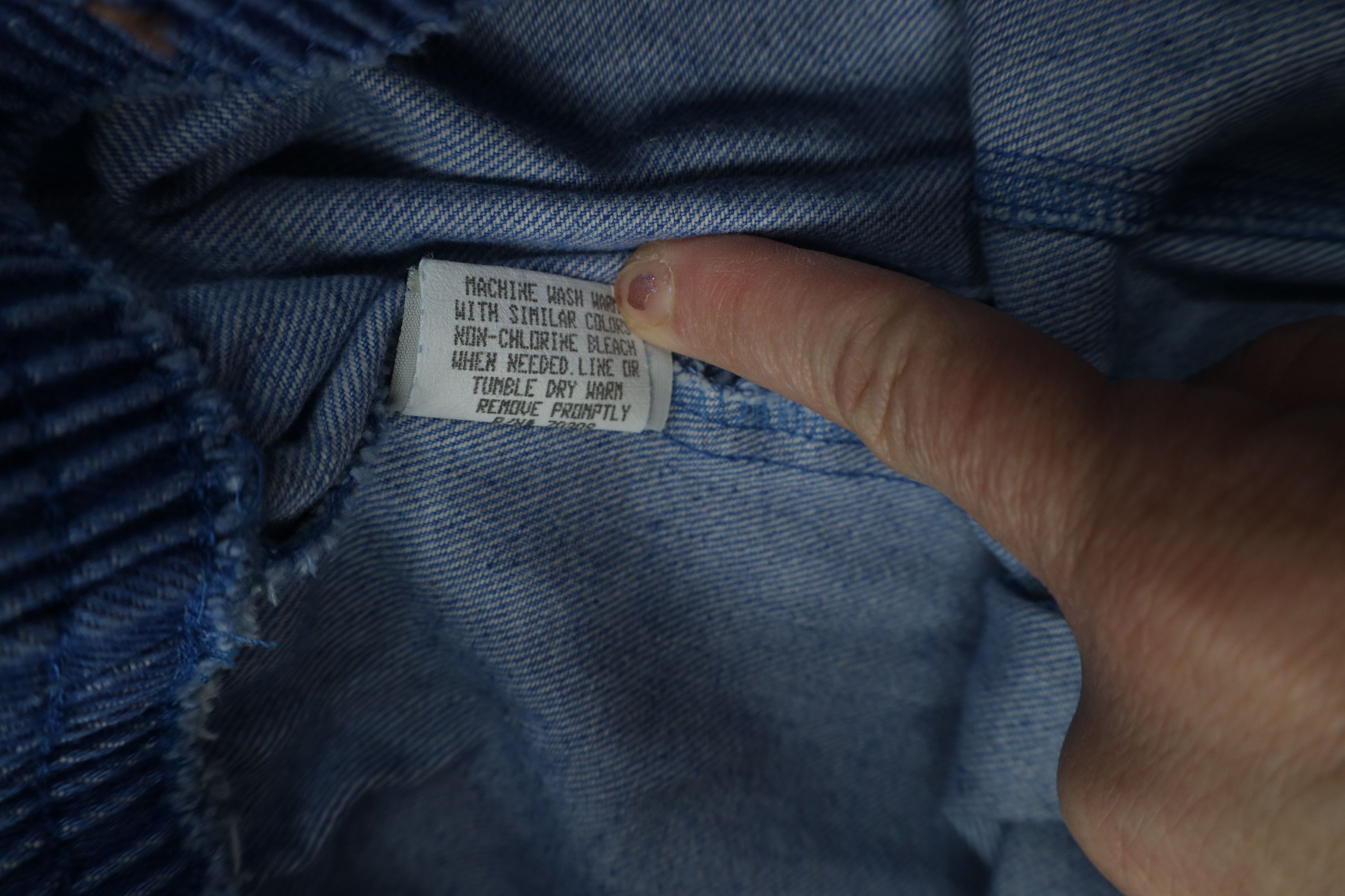 Vintage Vintage 90s Streetwear Relaxed Utility Denim Jeans Blue USA Size 40" / US 18 - 7 Thumbnail