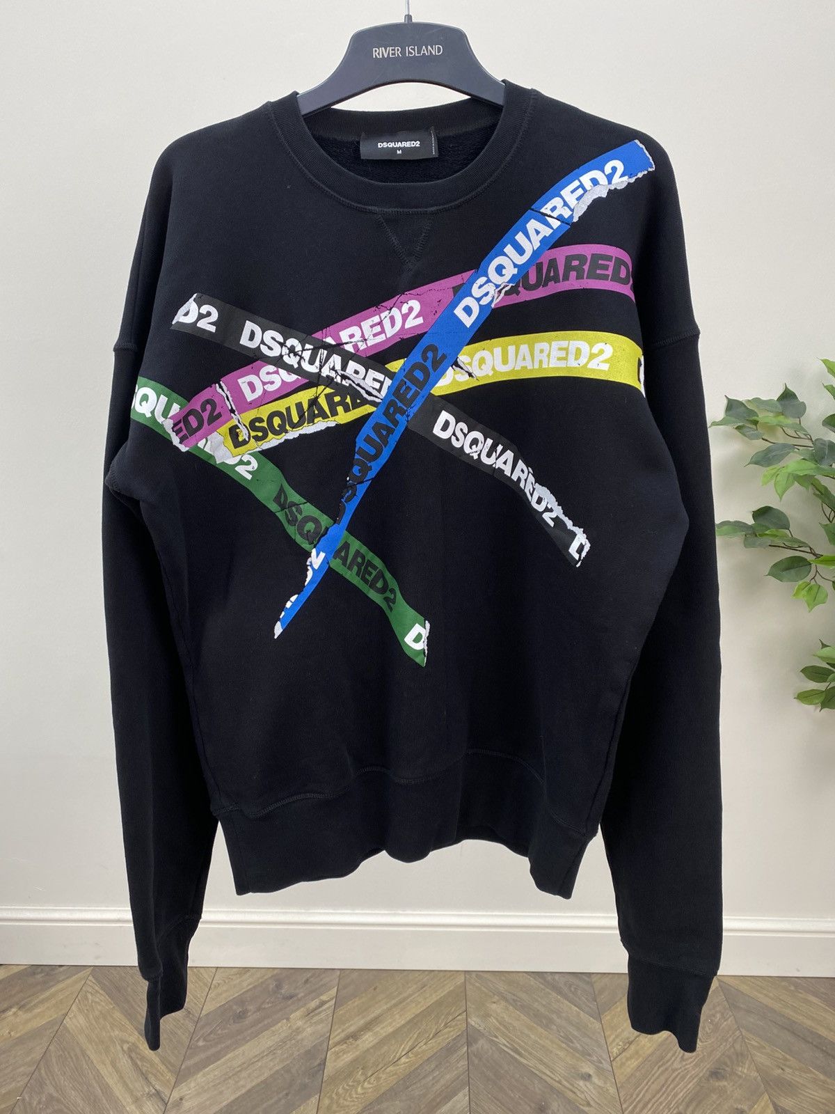Dsquared2 Vintage Dsquared2 Tape Sweatshirt Size US M / EU 48-50 / 2 - 2 Thumbnail