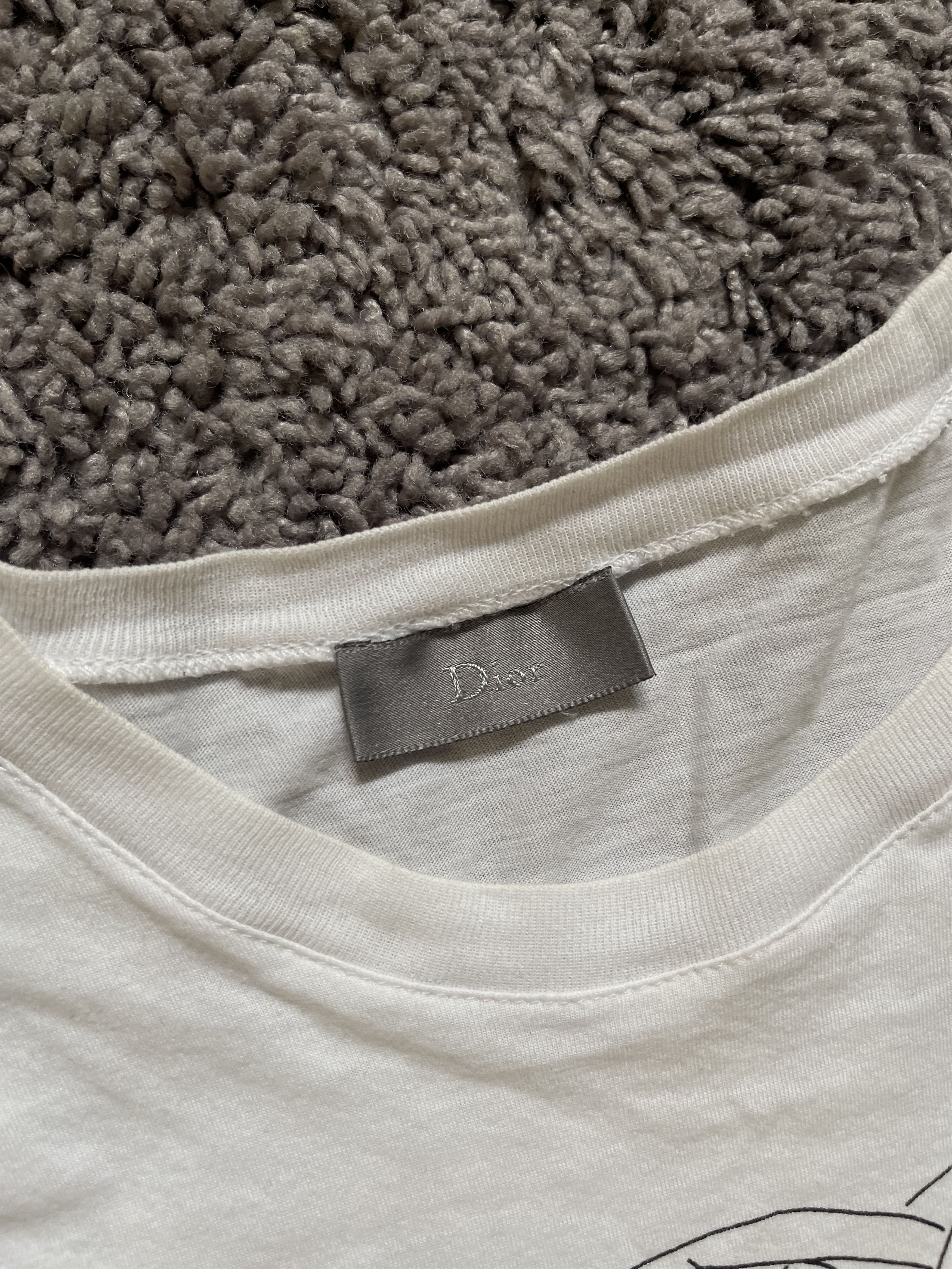 Hedi Slimane Dior Homme 07SS Rose T-Shirt Size US S / EU 44-46 / 1 - 3 Thumbnail