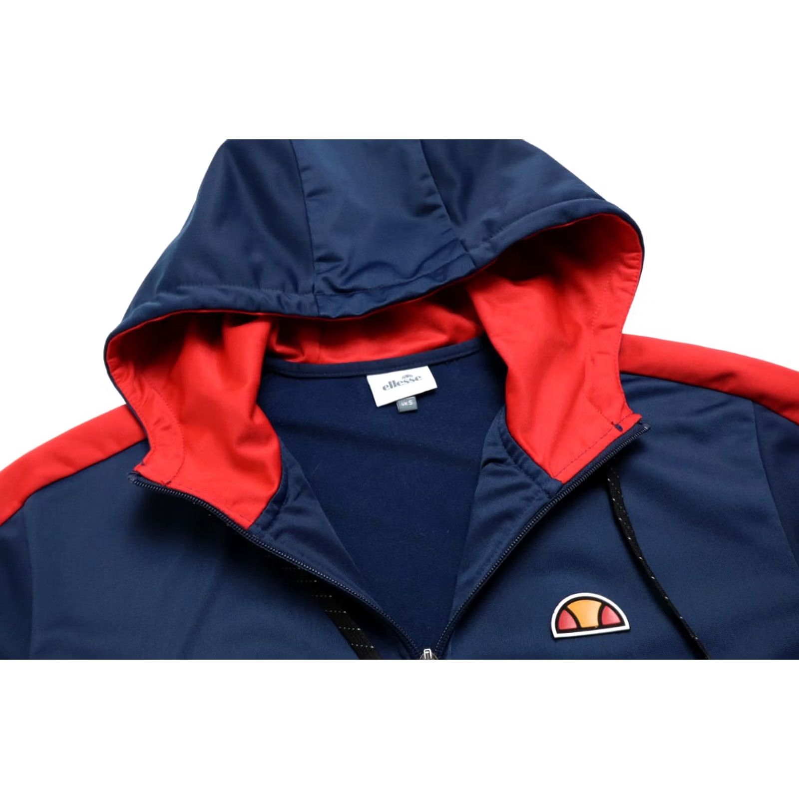 Ellesse Ellesse Hoodie Men's SMALL Full Zip Hooded Pockets Logo Dark Blue Track Top Size US S / EU 44-46 / 1 - 4 Thumbnail