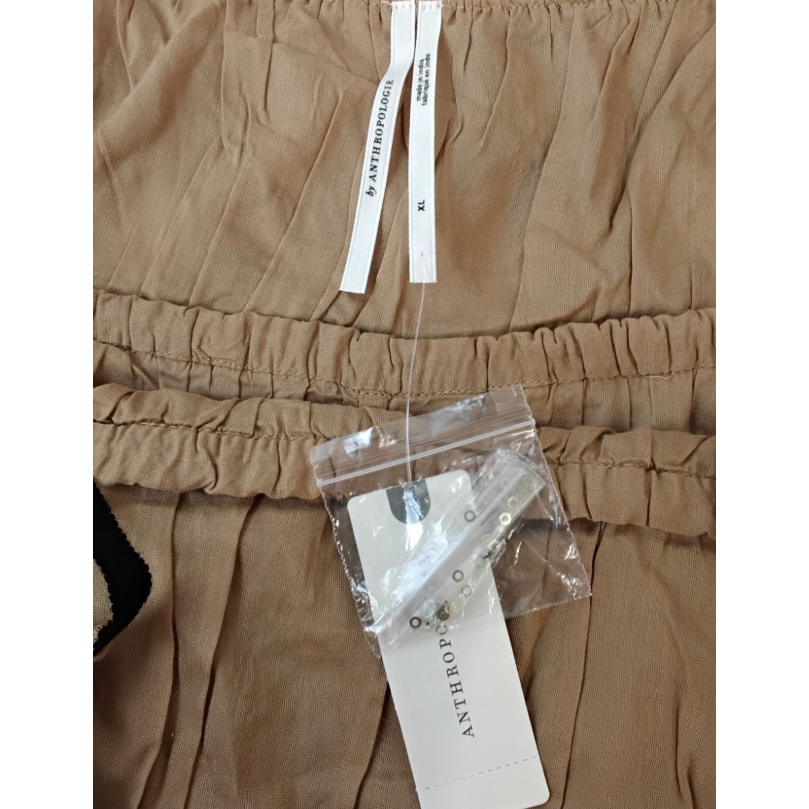 Anthropologie Anthropologie Maeve Dress Women's XL Neutral Sequins NWT Size XL / US 12-14 / IT 48-50 - 6 Thumbnail