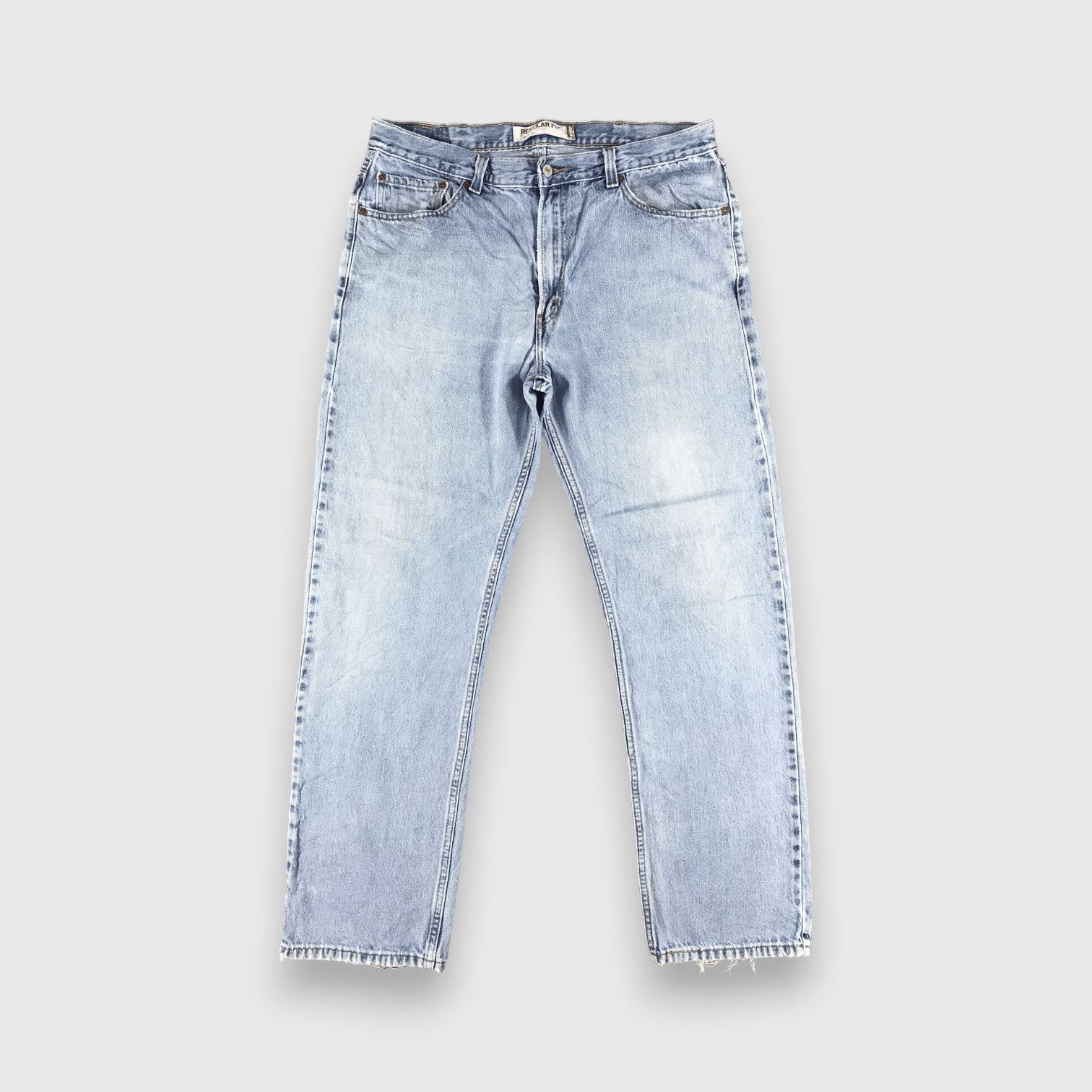 Levi's Vintage Blue Wash Levis 505 Jeans-J2478 Size US 37 - 1 Thumbnail