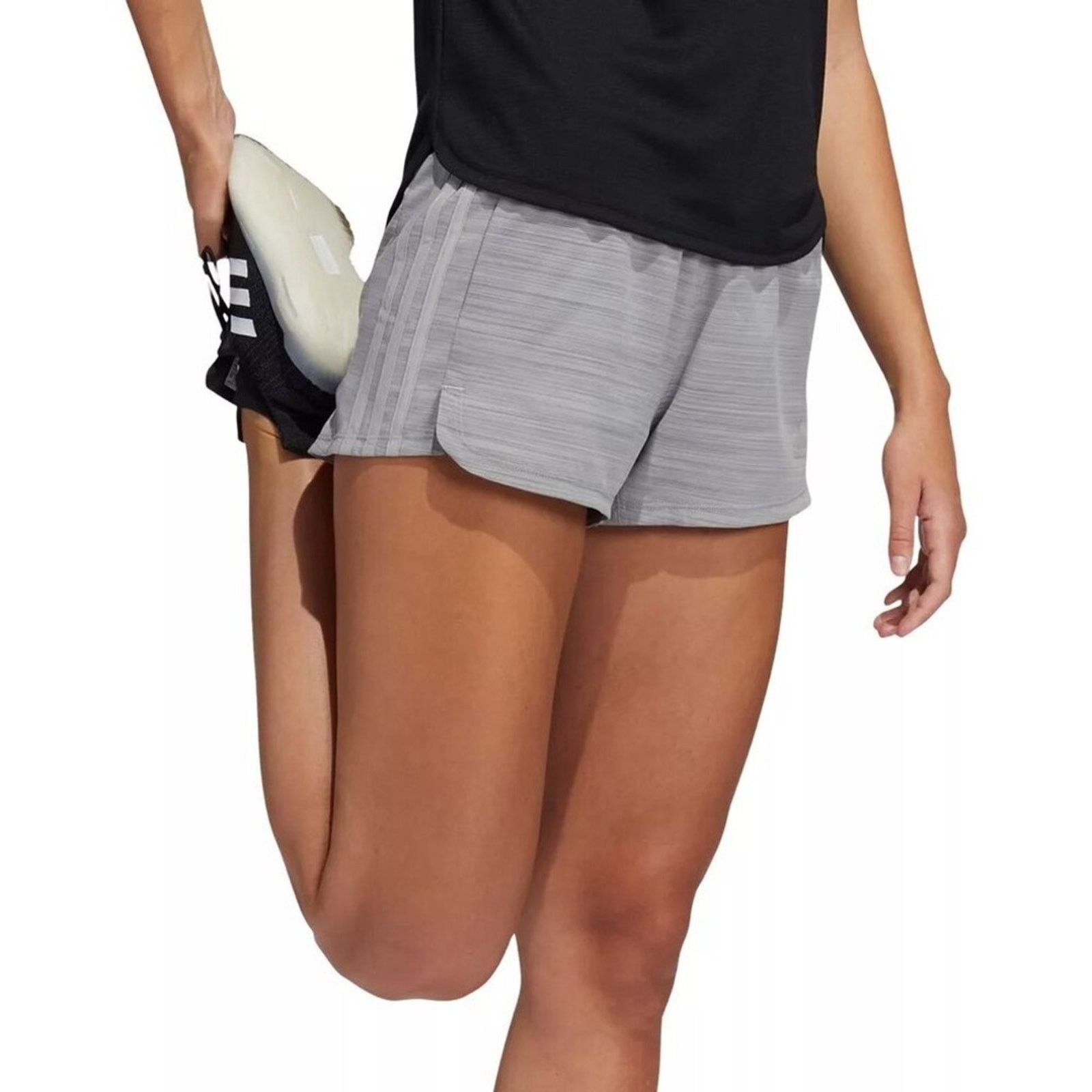 Adidas Adidas Gray Lightweight Athletic Shorts – Size M Size 30" / US 8 / IT 44 - 6 Thumbnail