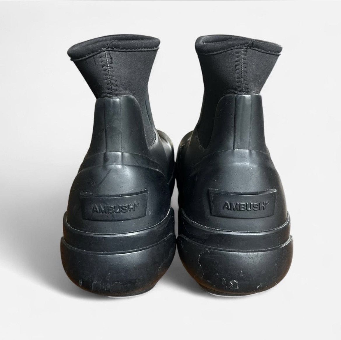 Ambush Design AMBUSH® Black Rubber Boots Size US 7.5 / EU 40-41 - 2 Thumbnail