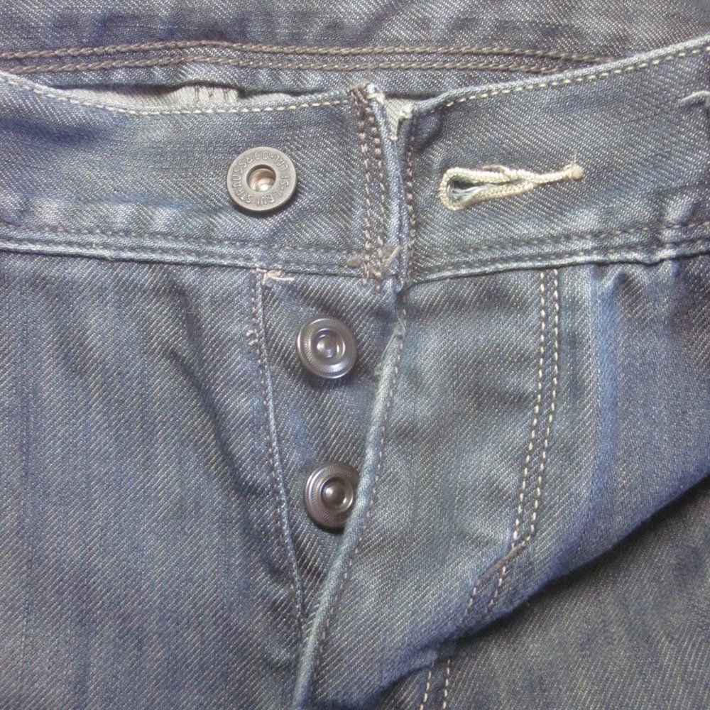 Levi's Levis 514 Slim Straight 30 X 30 Button Fly - Leather Trim o Size US 30 / EU 46 - 5 Thumbnail