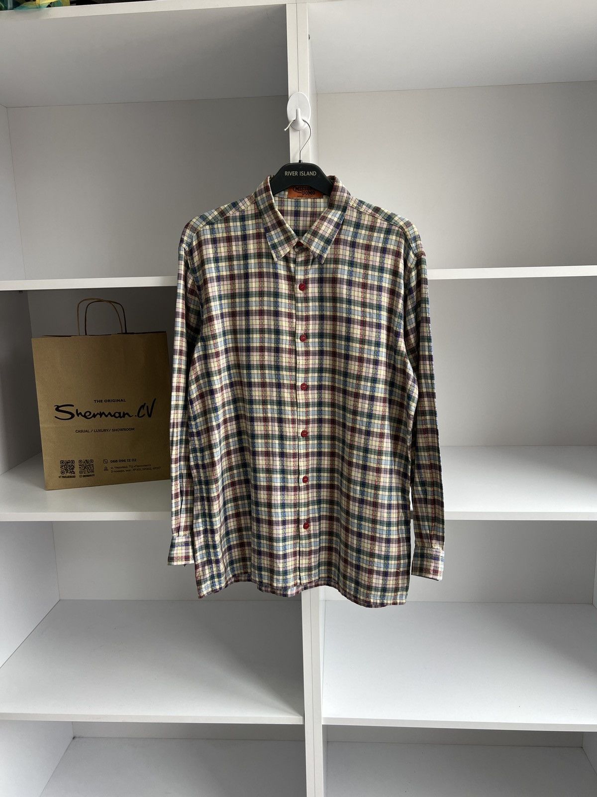 Missoni × Vintage Vintage Missoni Uomo Button Up Shirt Size US L / EU 52-54 / 3 - 8 Thumbnail