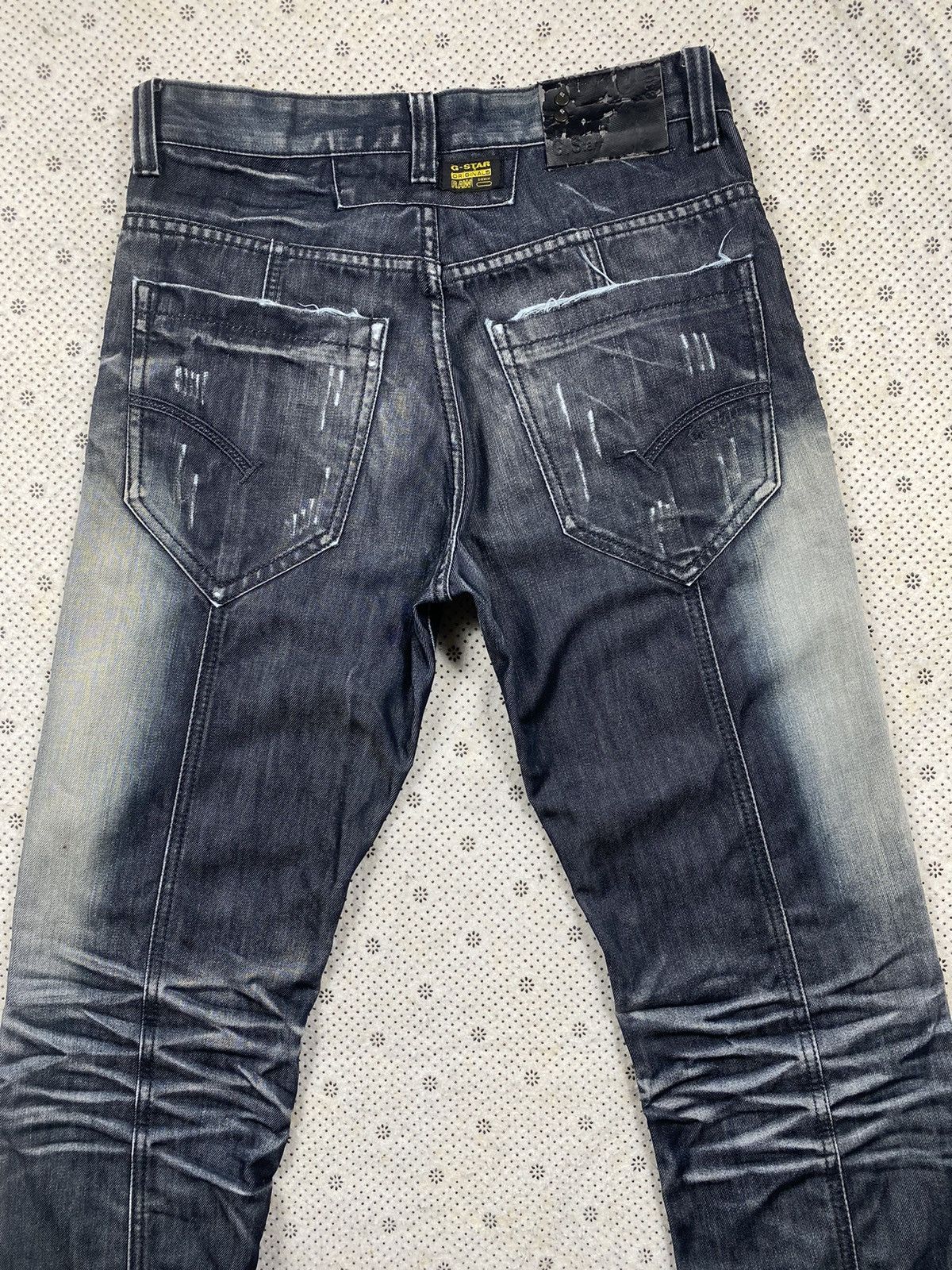 G-Star Extremely Patina Look Aysmetrical Denim By G Star Size US 35 - 6 Thumbnail
