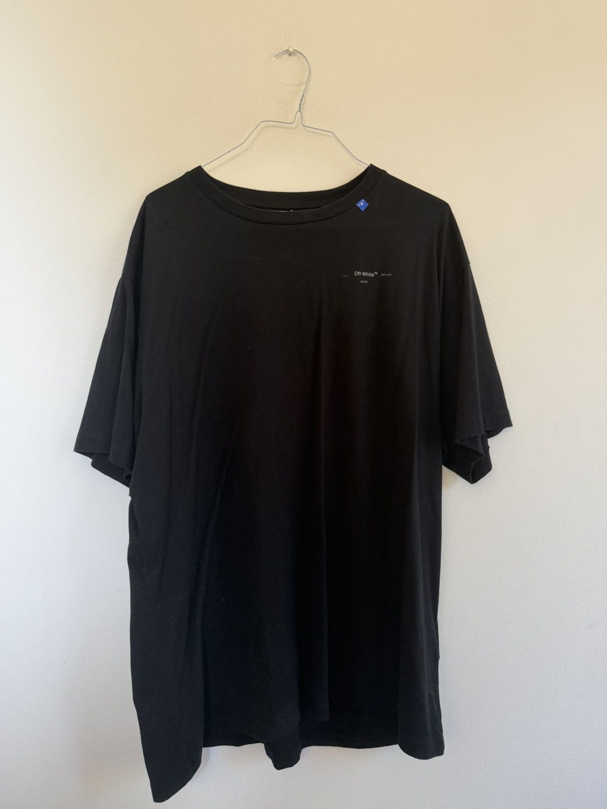 Off-White Off White Unfinished Logo TEE Size US XL / EU 56 / 4 - 3 Thumbnail