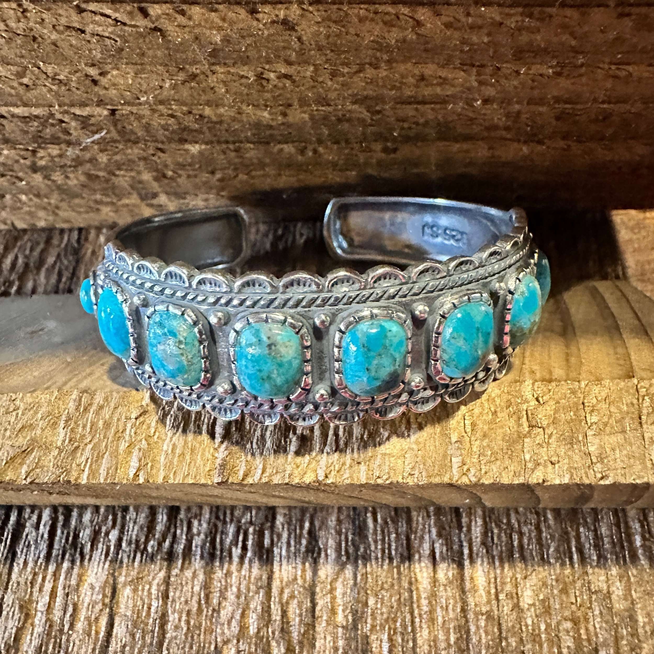 Other Navajo Valeria Turquoise Dangle Earrings in Sterling Silver, Size ONE SIZE - 7 Thumbnail