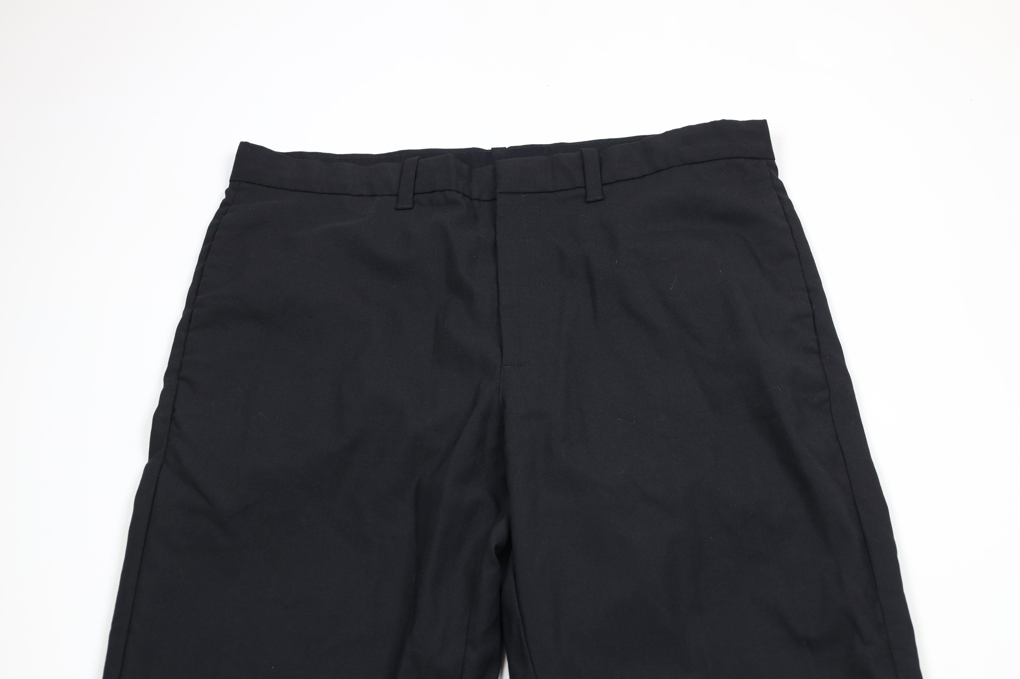 Gap × Vintage Vintage 90s Y2K Gap Blend Stretch Wide Leg Chino Pants Black Size US 36 / EU 52 - 2 Thumbnail