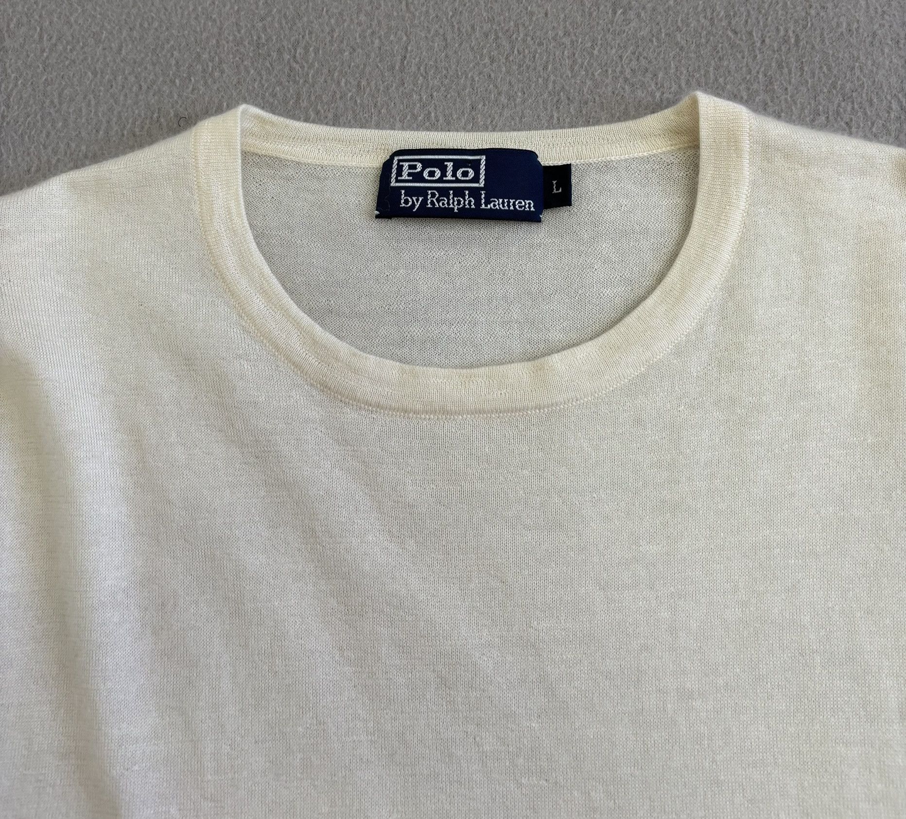 Polo Ralph Lauren Polo Ralph Lauren 100% cashmere sweater size L Size L / US 10 / IT 46 - 14 Thumbnail