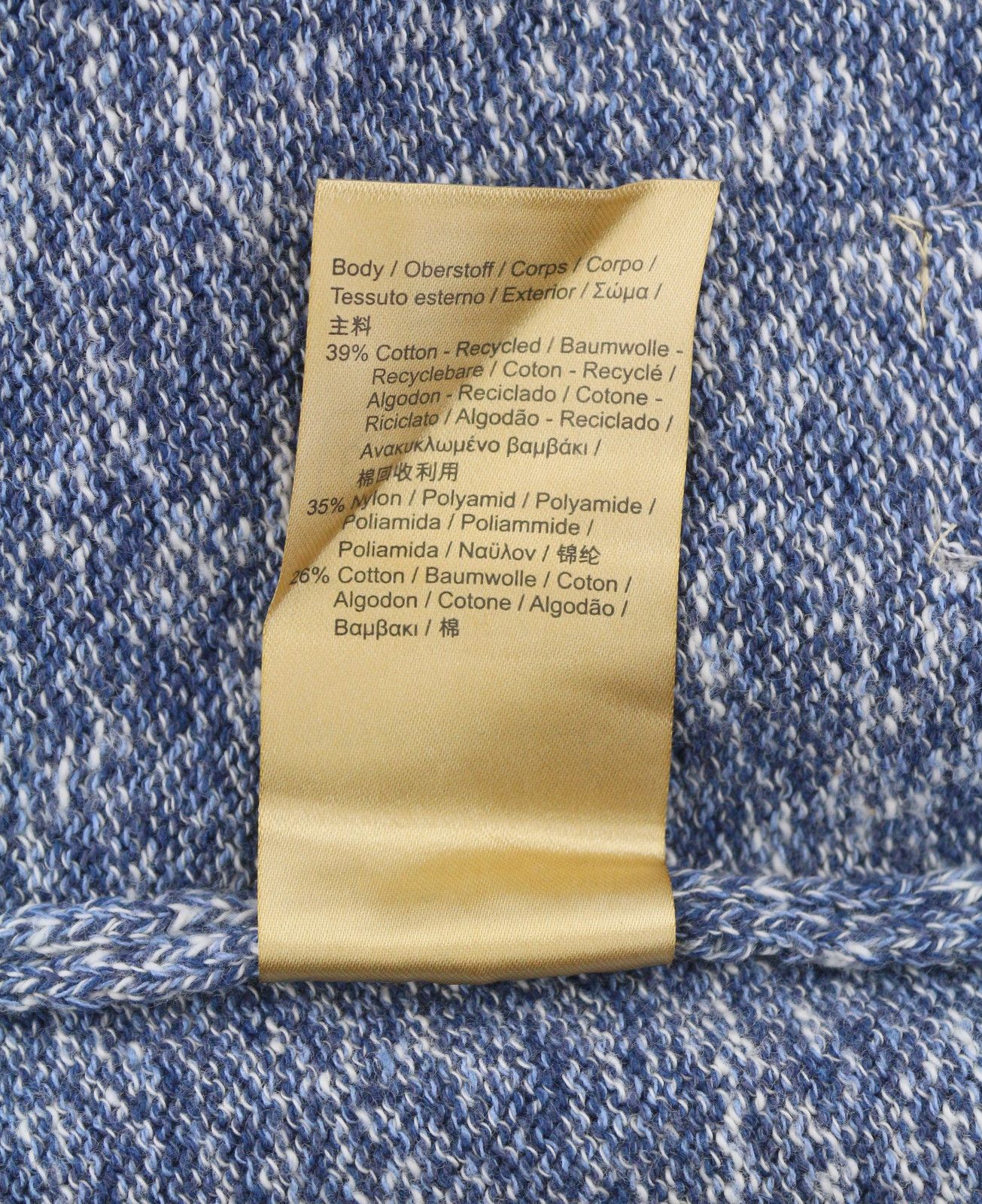 Scotch & Soda M Blue Melange Crew Neck Tight Knit Pull On Jumper 91032 Size US M / EU 48-50 / 2 - 9 Thumbnail