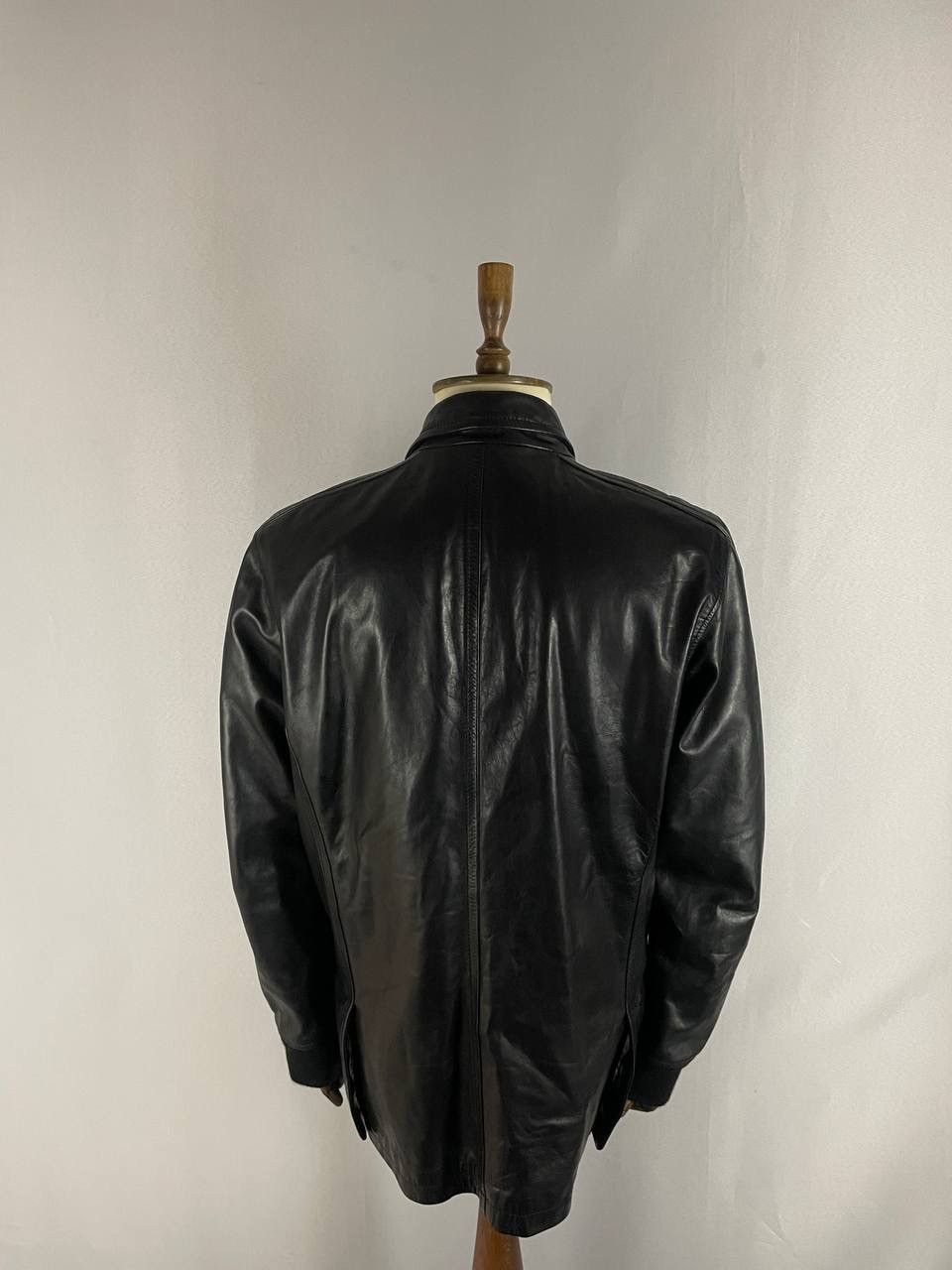 Dsquared2 Dsquared2 Leather Jacket Black 56 size Size US XL / EU 56 / 4 - 2 Thumbnail