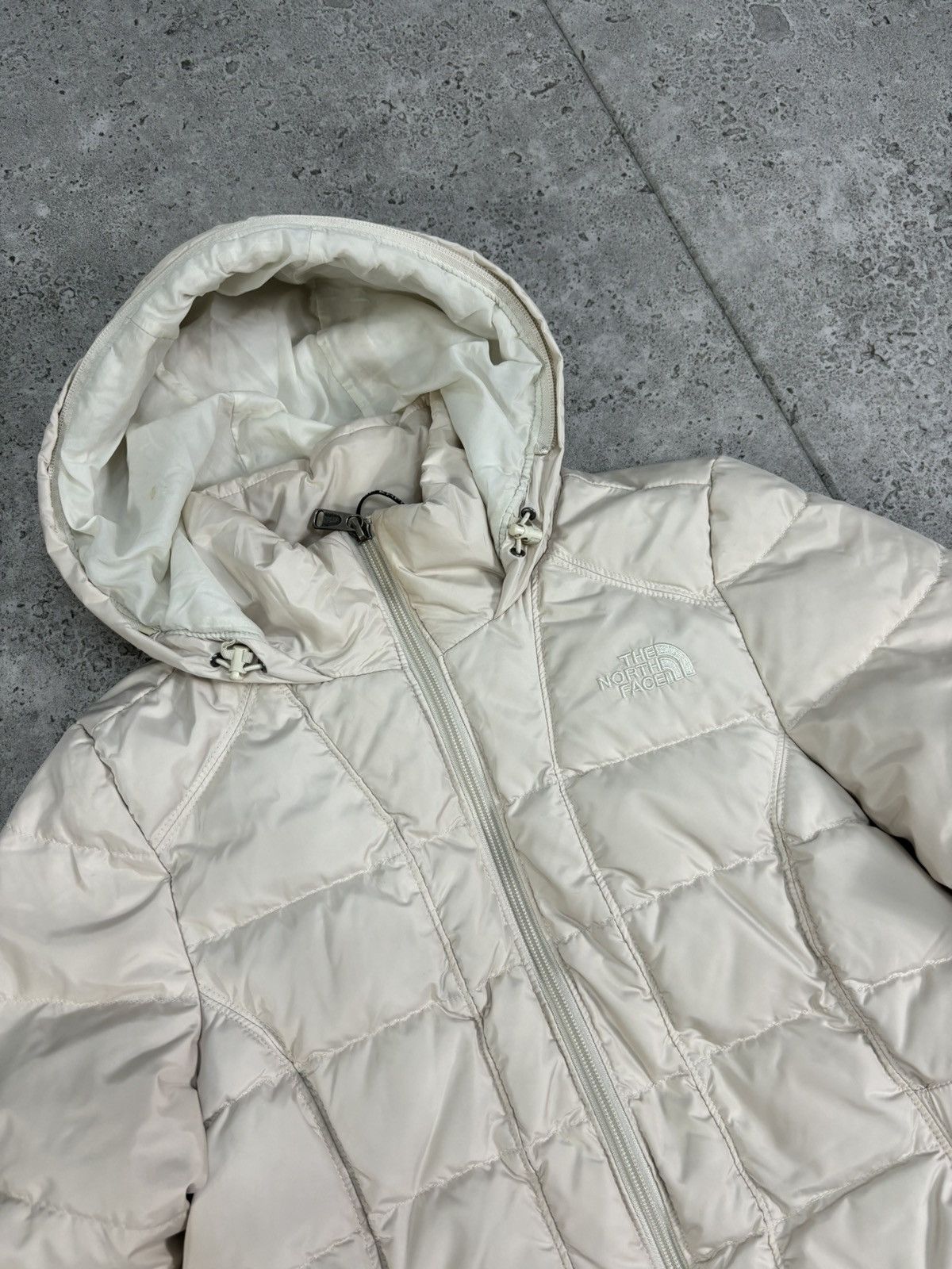 The North Face × Vintage Vintage North Face 550 Down/Puffer Jacket Hood Size S / US 4 / IT 40 - 4 Thumbnail
