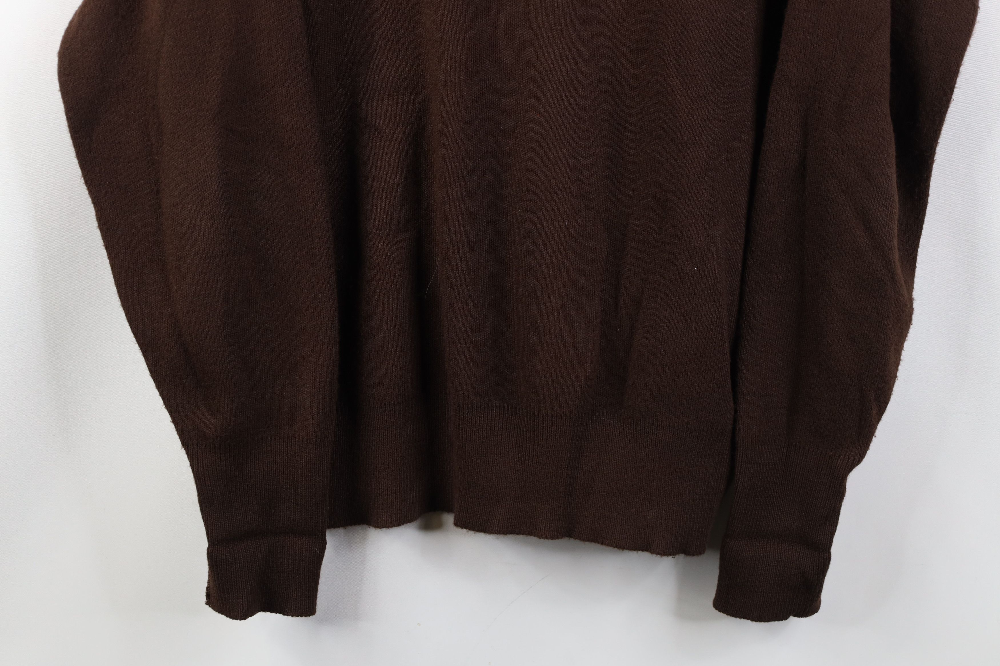 Vintage Vintage 70s Country Club Ohio Golf Knit Sweater Brown USA Size US M / EU 48-50 / 2 - 3 Thumbnail