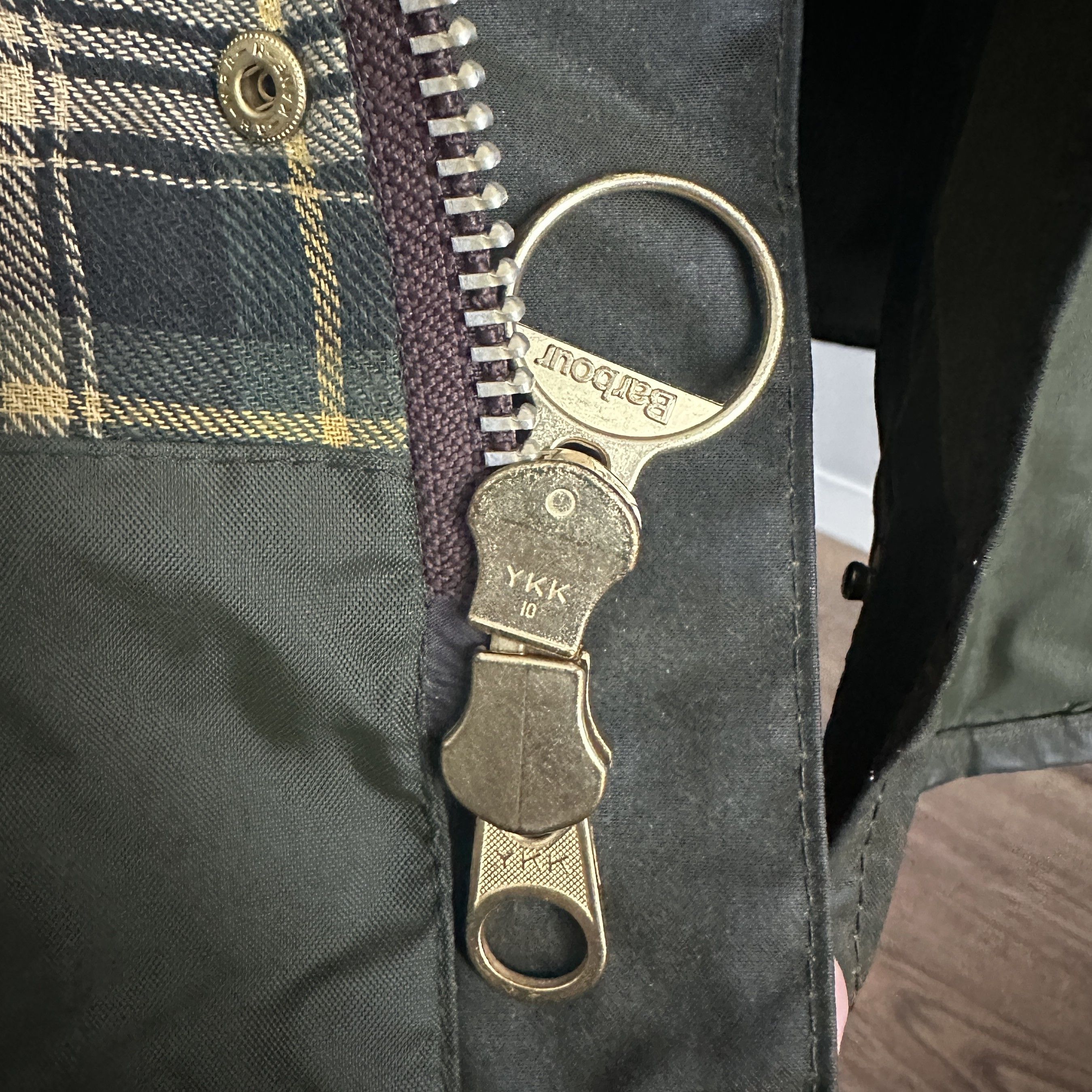 Barbour BARBOUR A200 Border Wax Jacket C46 / 117CM England Vintage Size US XXL / EU 58 / 5 - 14 Thumbnail