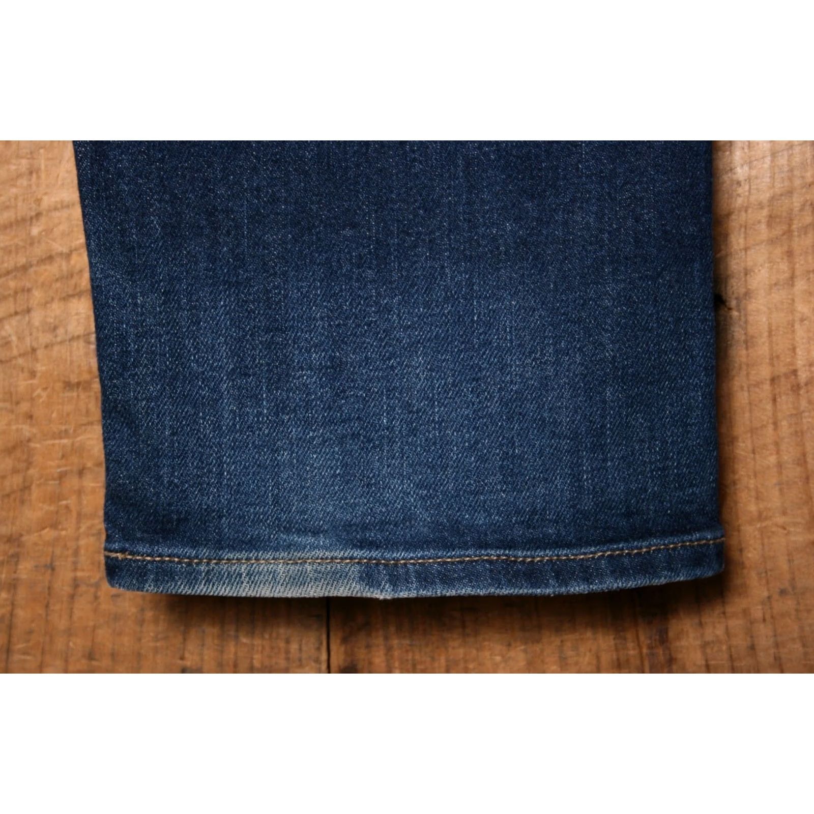 Uniqlo UNIQLO Jeans Tapered Stretch Selvedge Denim Sz 35x32 Re-Hemmed 37x30 Blue Denim 5-Pocket Mens Jeans Mens Size US 37 - 5 Thumbnail