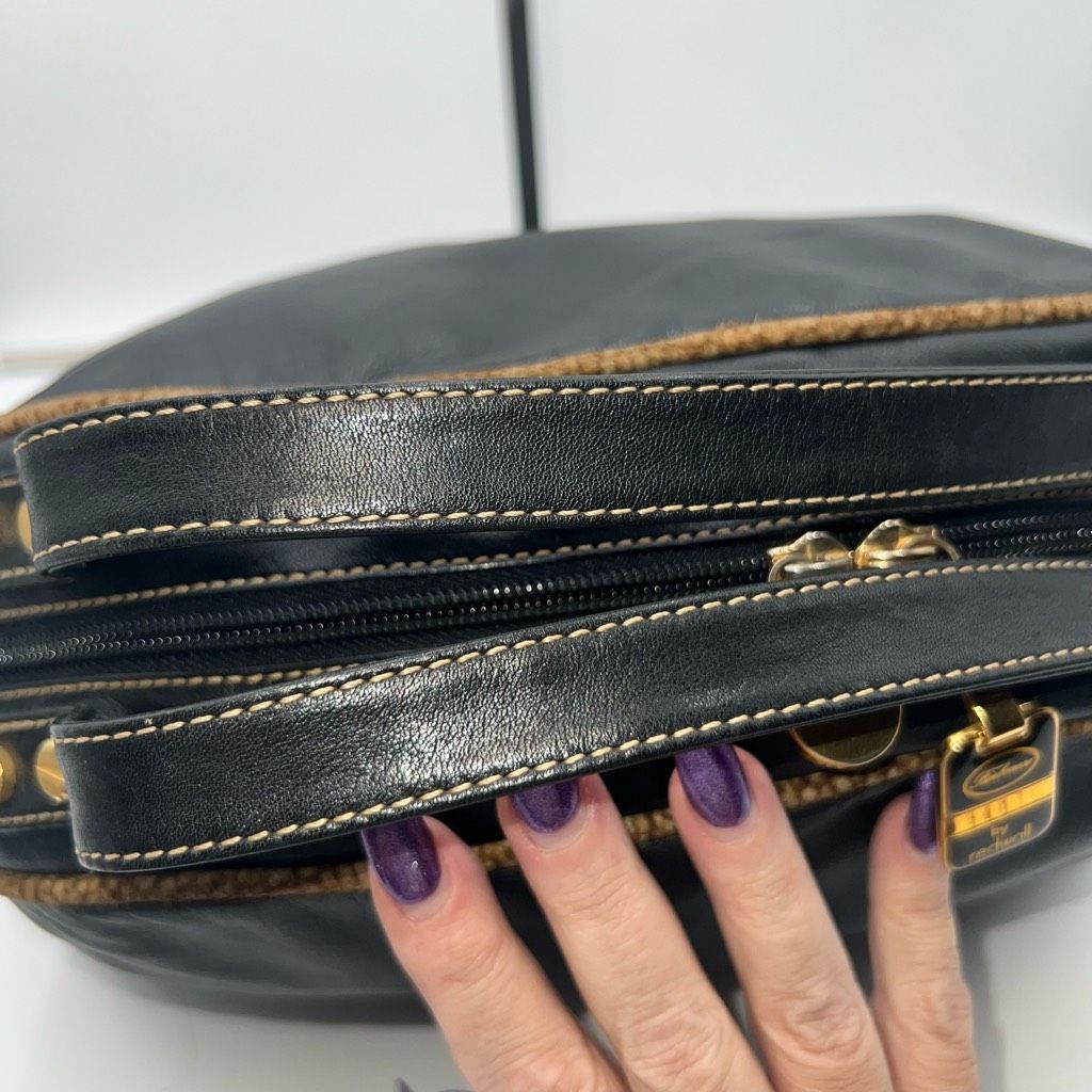 Other Borbonese Redwall Soft Leather Dome Bag Size ONE SIZE - 4 Thumbnail