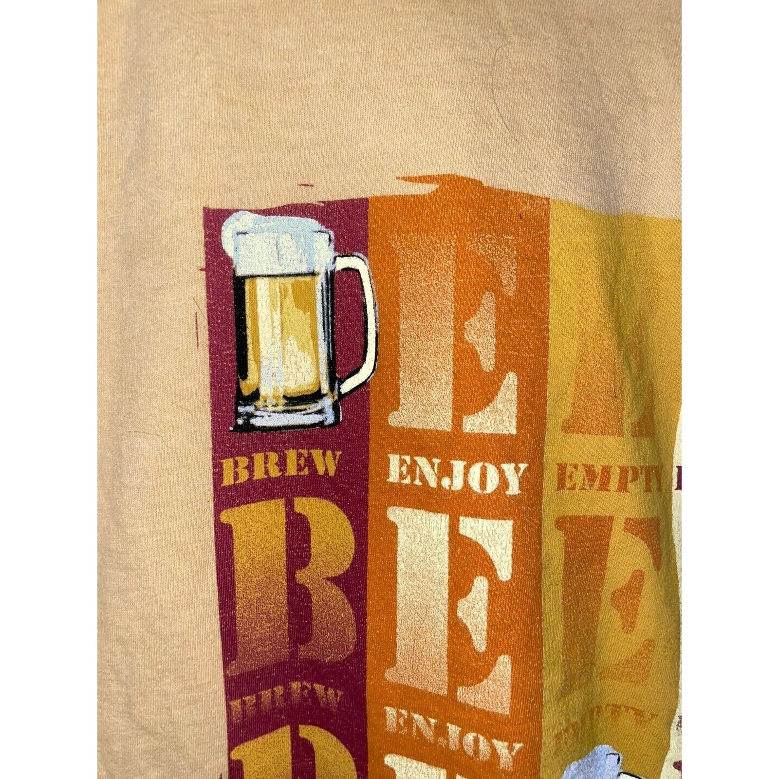Other Crazy Shirts Beer Shirt Y2K Brew Beer Dyed Tee 2000s L Large Size US L / EU 52-54 / 3 - 7 Thumbnail