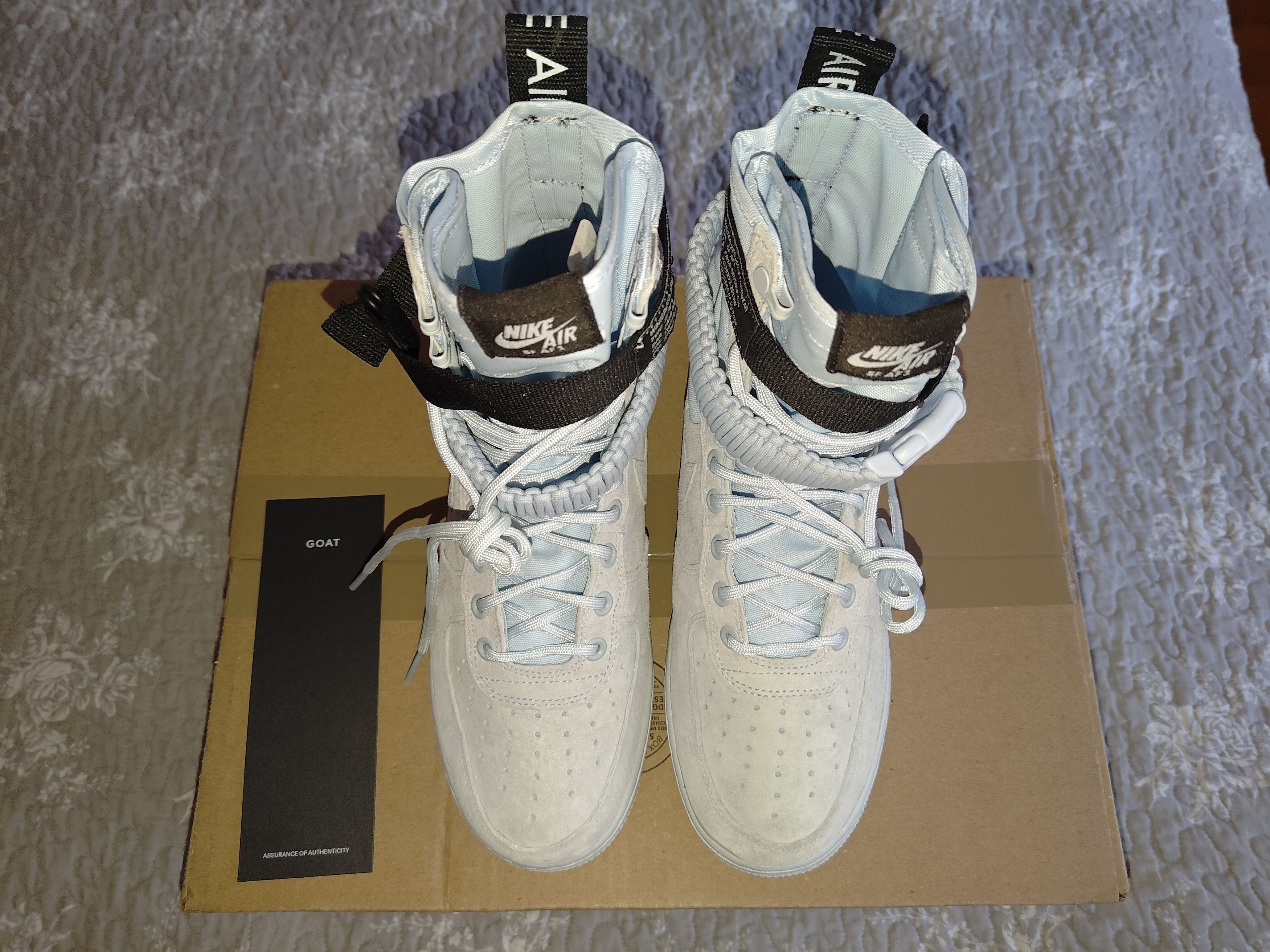 Nike Nike SF Air Force 1 High Blue Tint Size US 8 / EU 41 - 9 Thumbnail