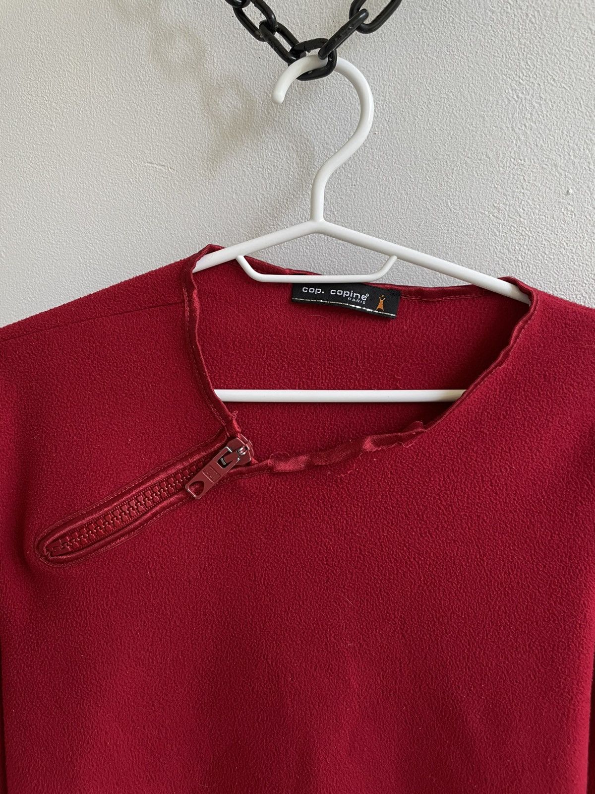 Cop Copine Cop Copine Asymmetrical Fleece Sweatshirt Sweater Hoody Size M / US 6-8 / IT 42-44 - 4 Thumbnail
