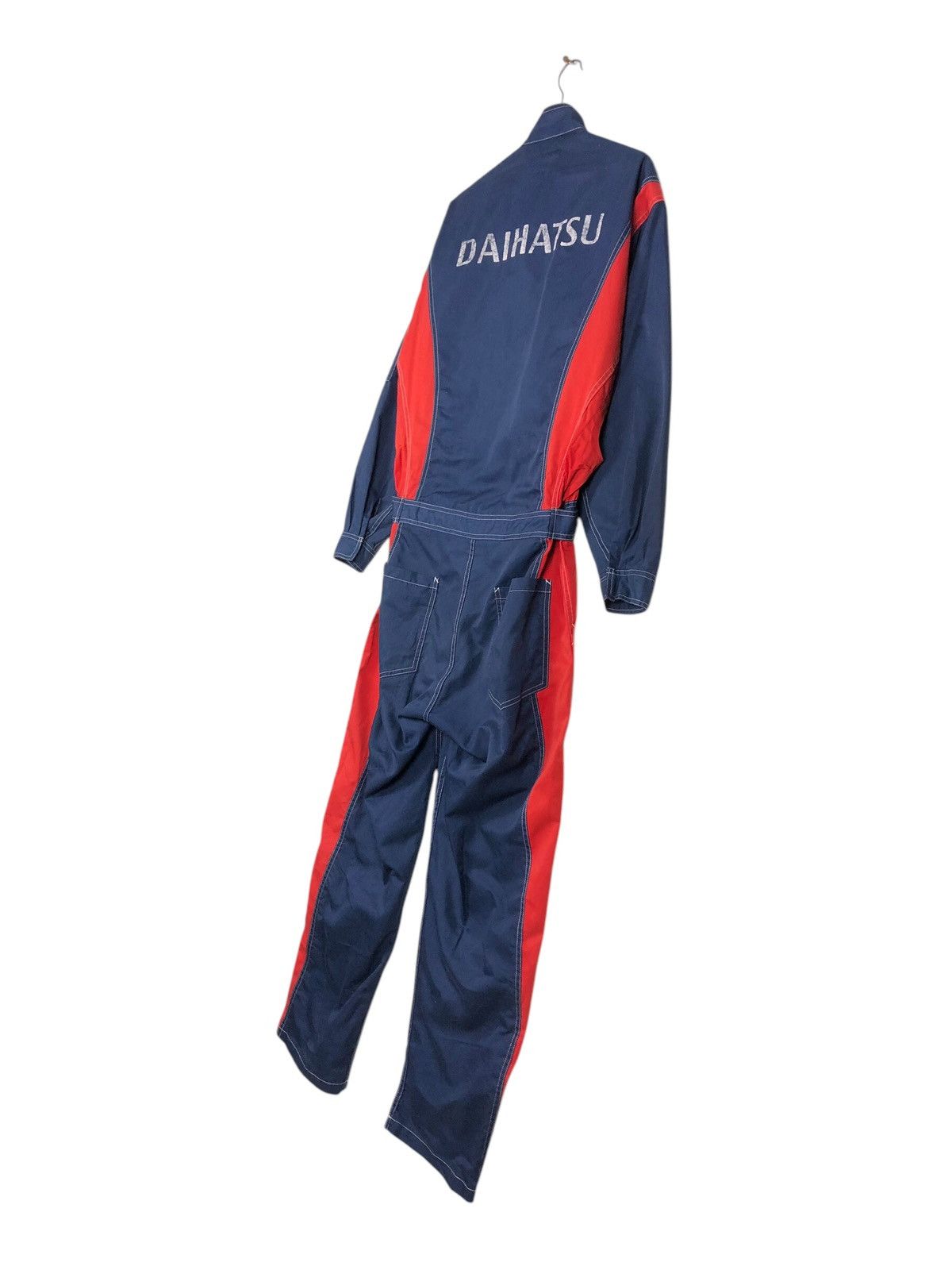 Japanese Brand 📌Vintage Coverall Worker Racing Daihatsu JDM Big Logo Size US 38 / EU 54 - 11 Thumbnail