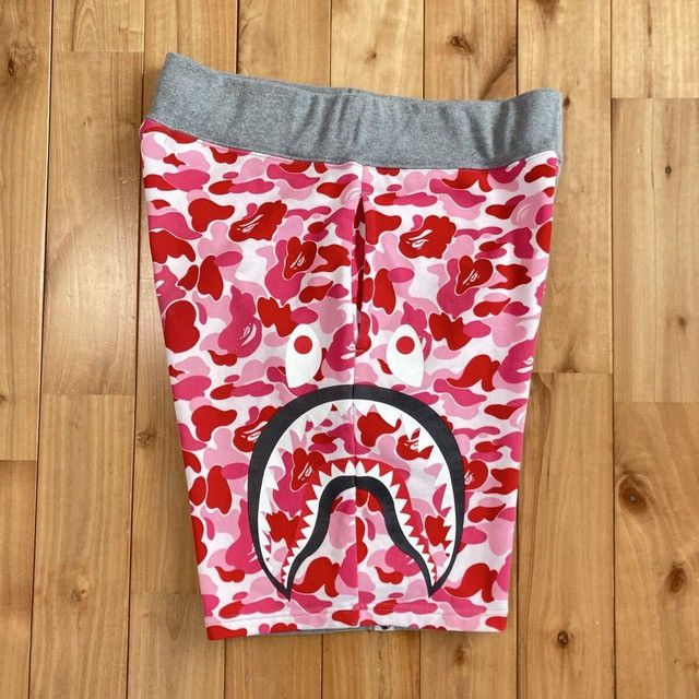 Bape BAPE Side Shark sweat shorts ABC camo pink APE ★size M Size US 32 / EU 48 - 2 Thumbnail